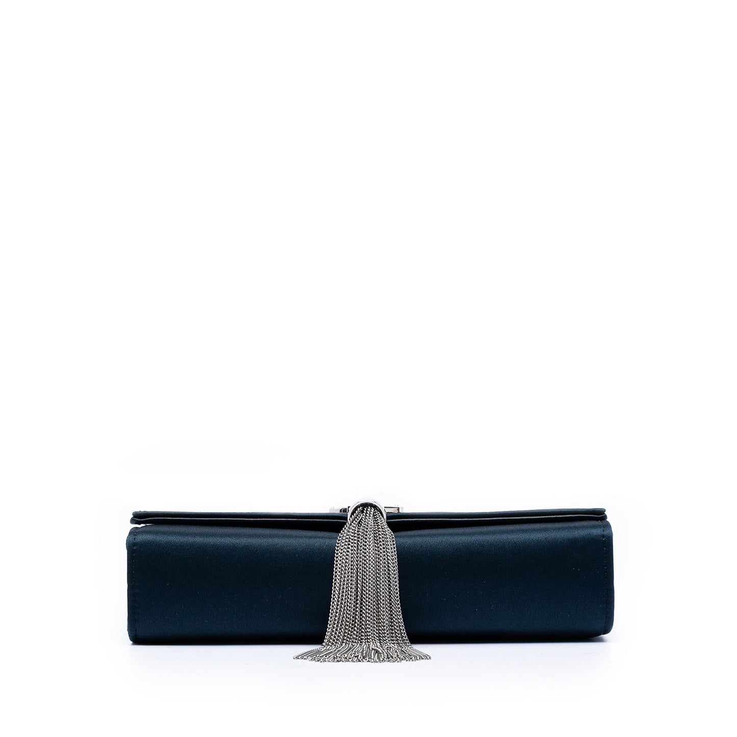 Saint Laurent Small Satin Monogram Kate Tassel Crossbody