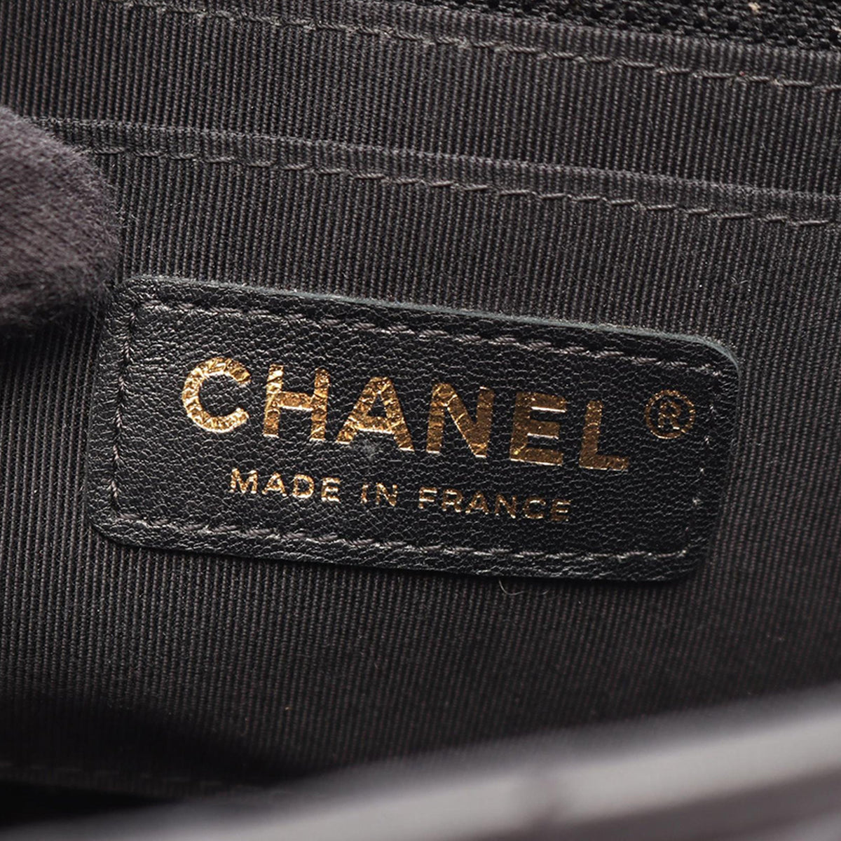 Chanel Mini Chevron Calfskin Statement Flap