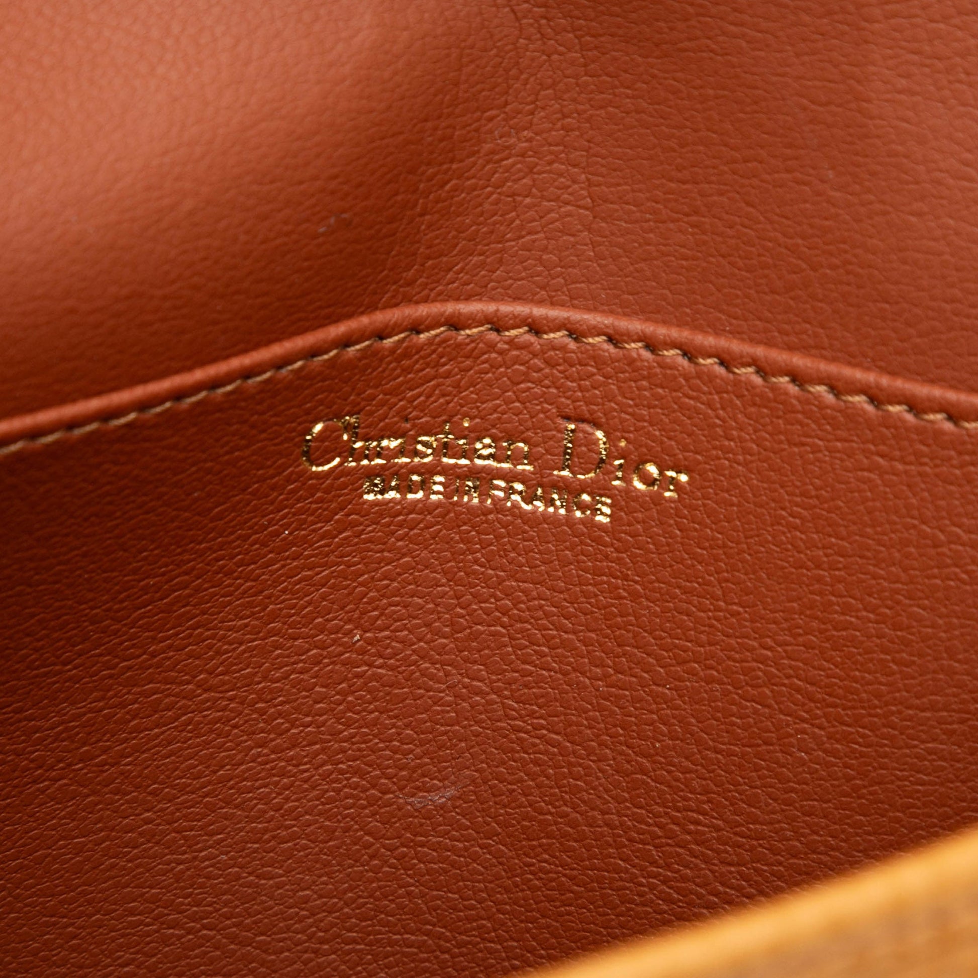 Dior Pebbled Leather Crossbody