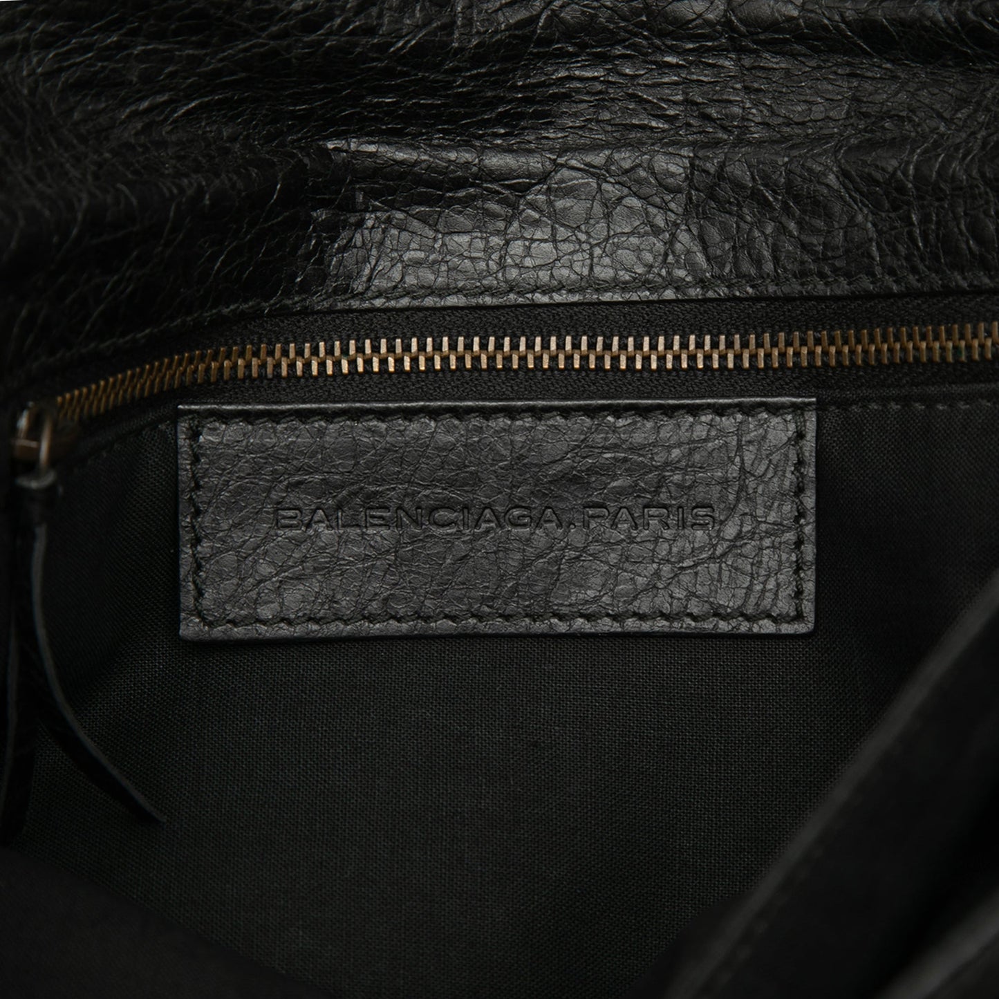 Balenciaga Lambskin Motocross Classic Envelope Clutch