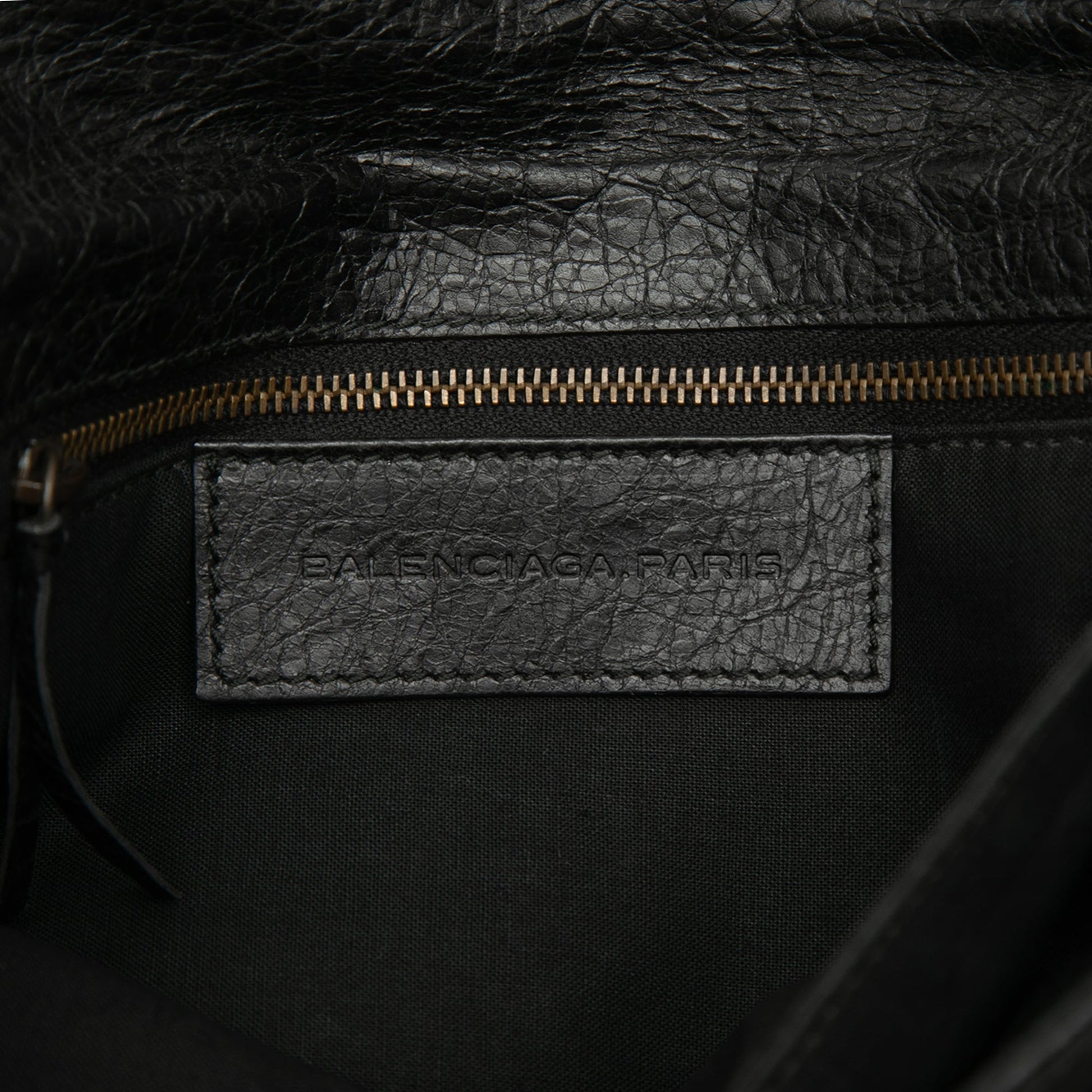 Balenciaga Lambskin Motocross Classic Envelope Clutch