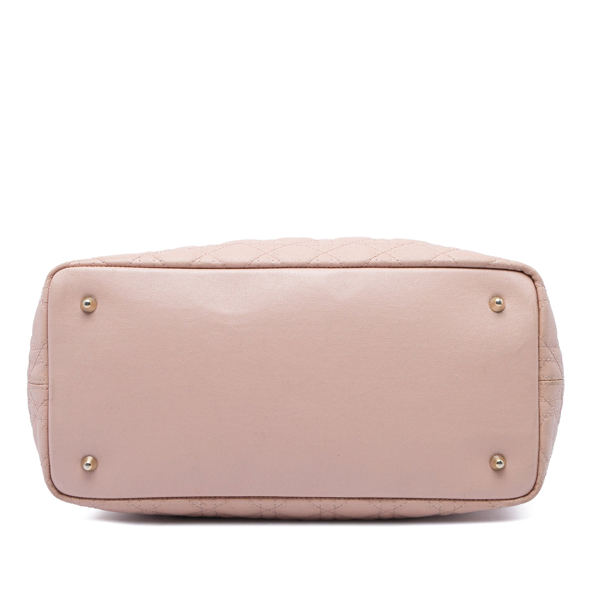 Dior Large Coated Canvas Cannage Panarea Tote