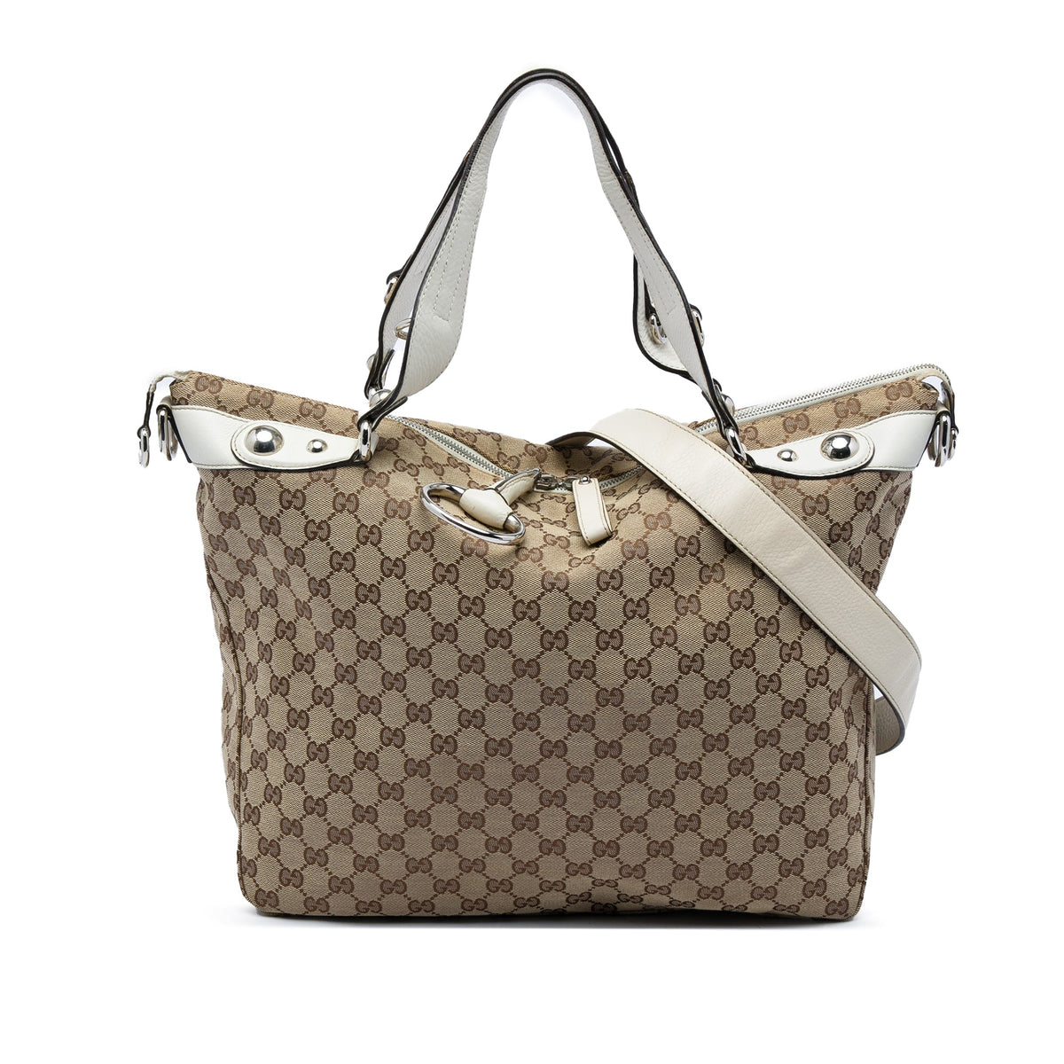 Gucci GG Canvas Icon Bit Satchel
