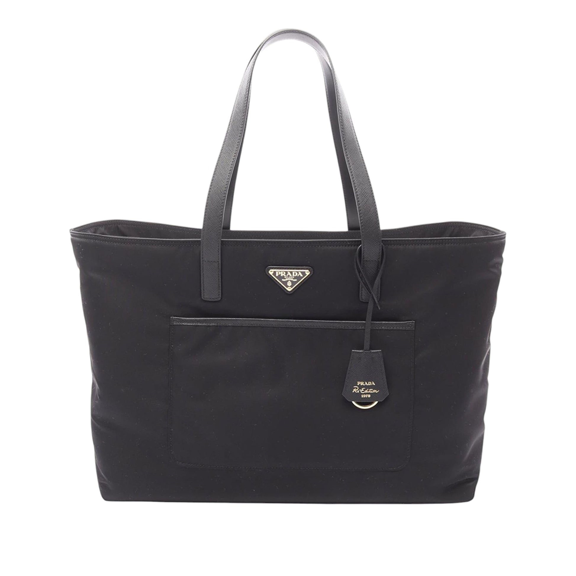 Prada Saffiano Trimmed Re Edition 1978 Tote Bag