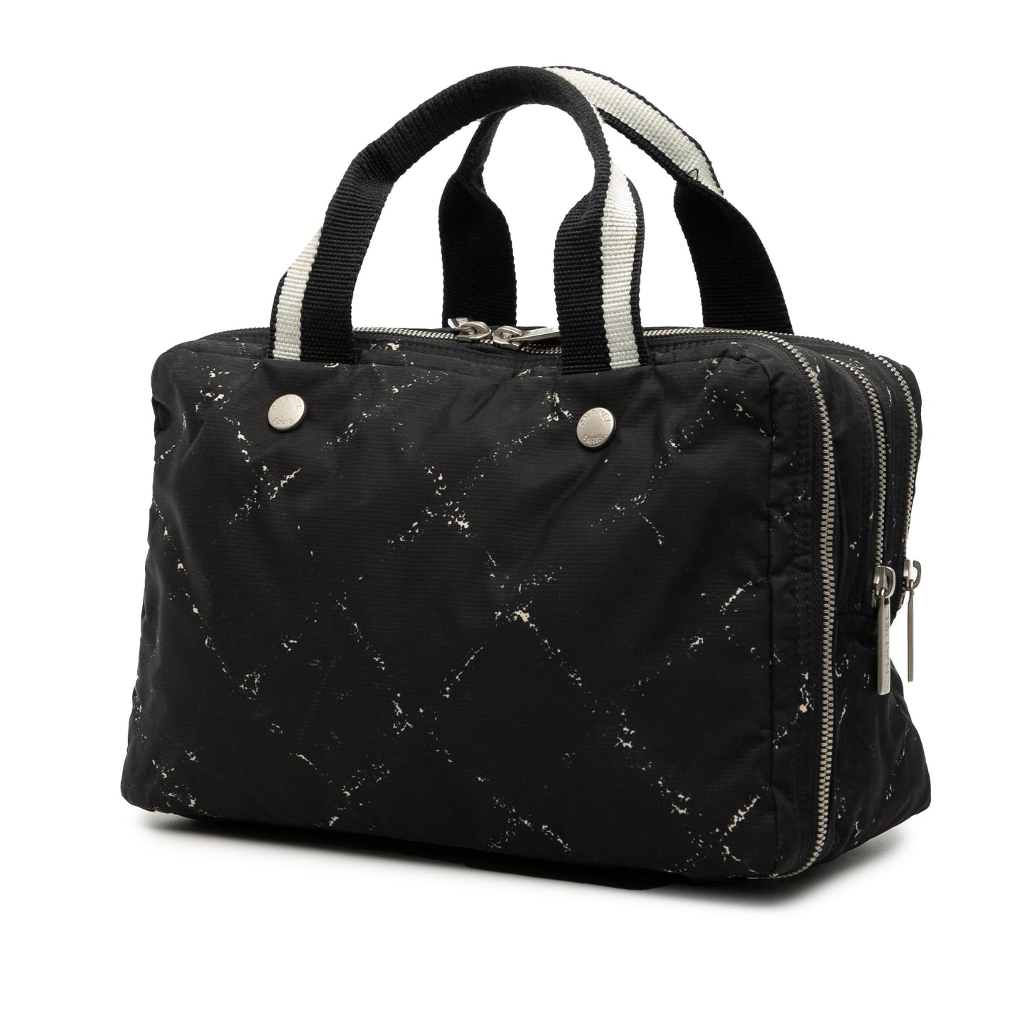 Chanel Old Travel Line Nylon Handbag