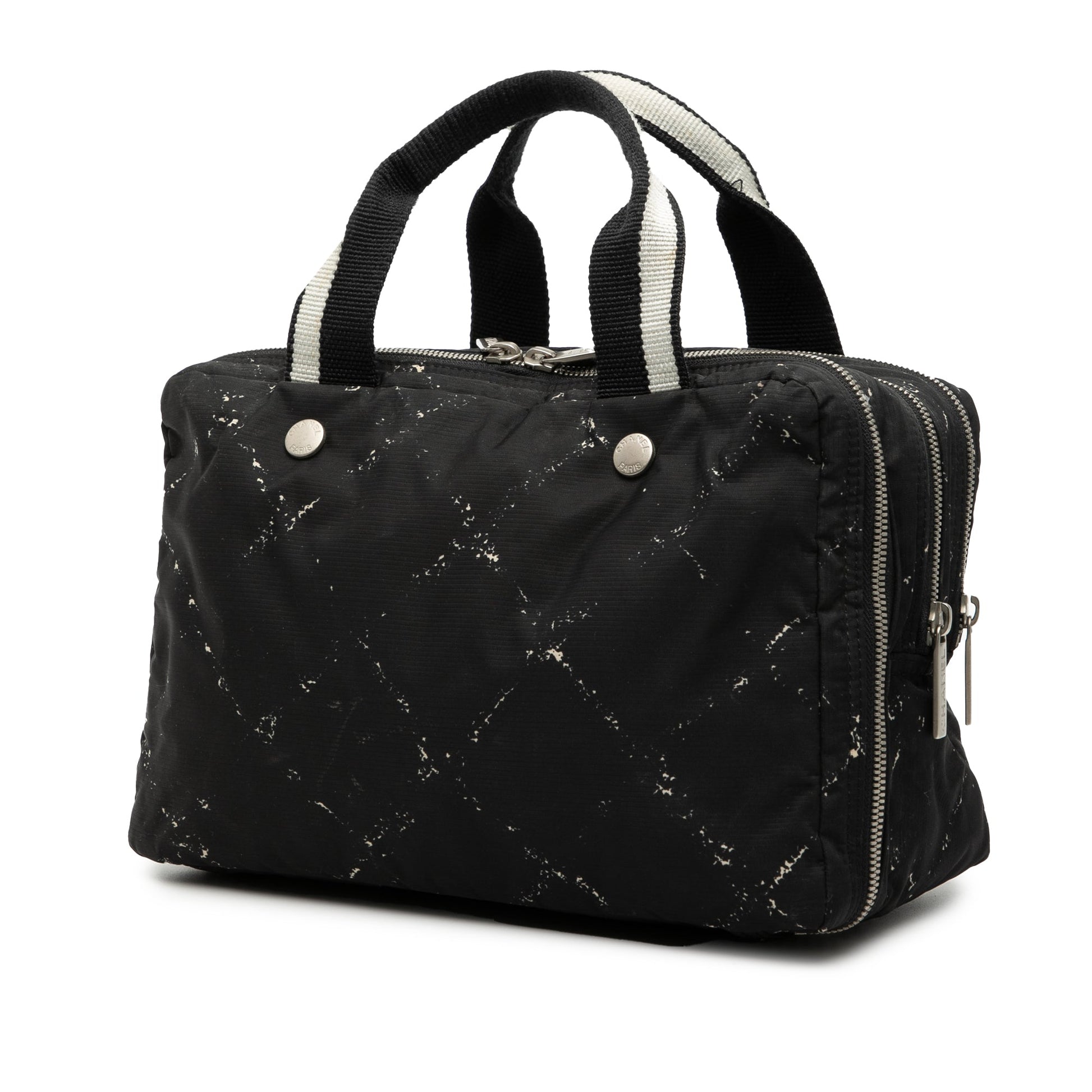 Chanel Old Travel Line Nylon Handbag