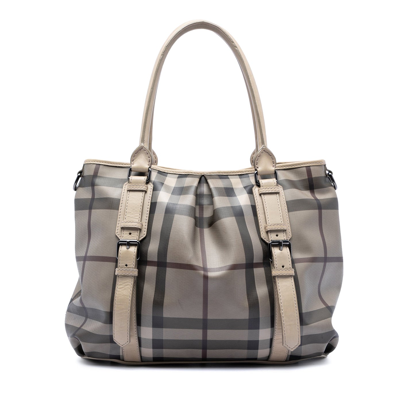 Smoke Check Coated Canvas Northfield Satchel