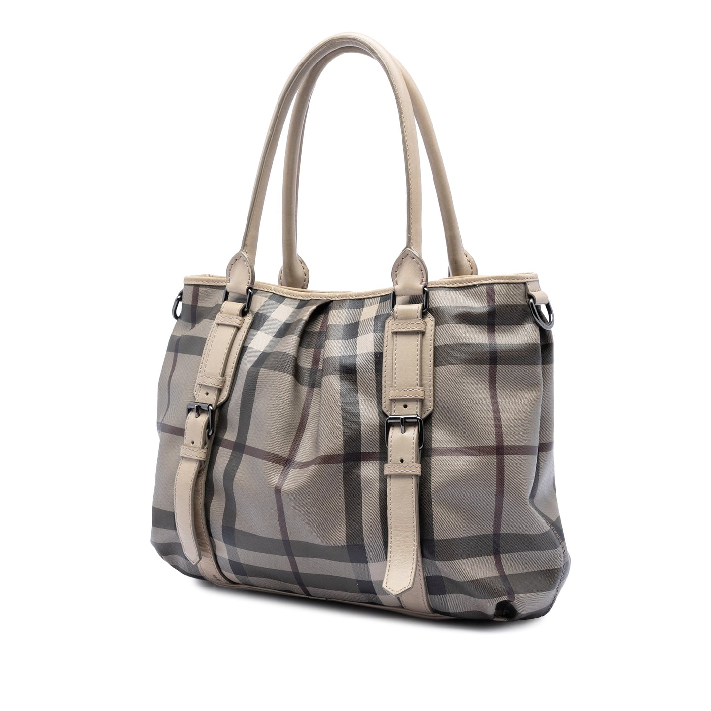 Smoke Check Coated Canvas Northfield Satchel