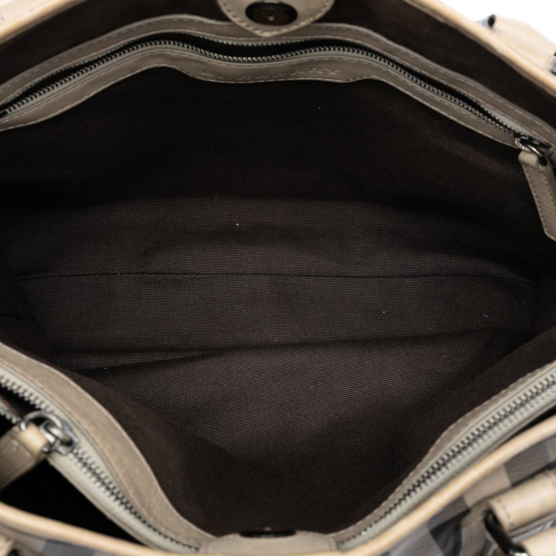 Smoke Check Coated Canvas Northfield Satchel