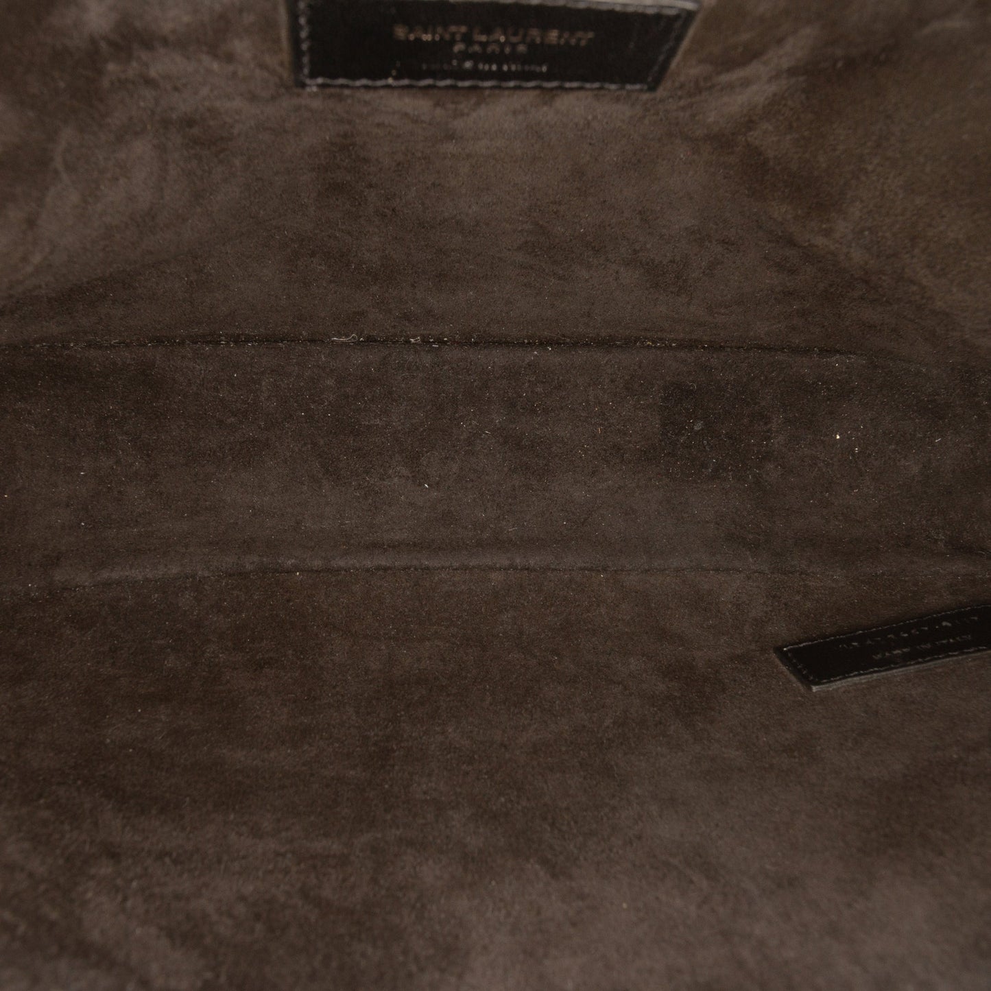 Saint Laurent Large Croc Embossed Leather Charlotte Flap Satchel