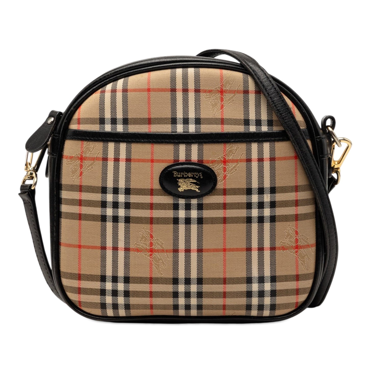 Burberry Haymarket Check Canvas Crossbody