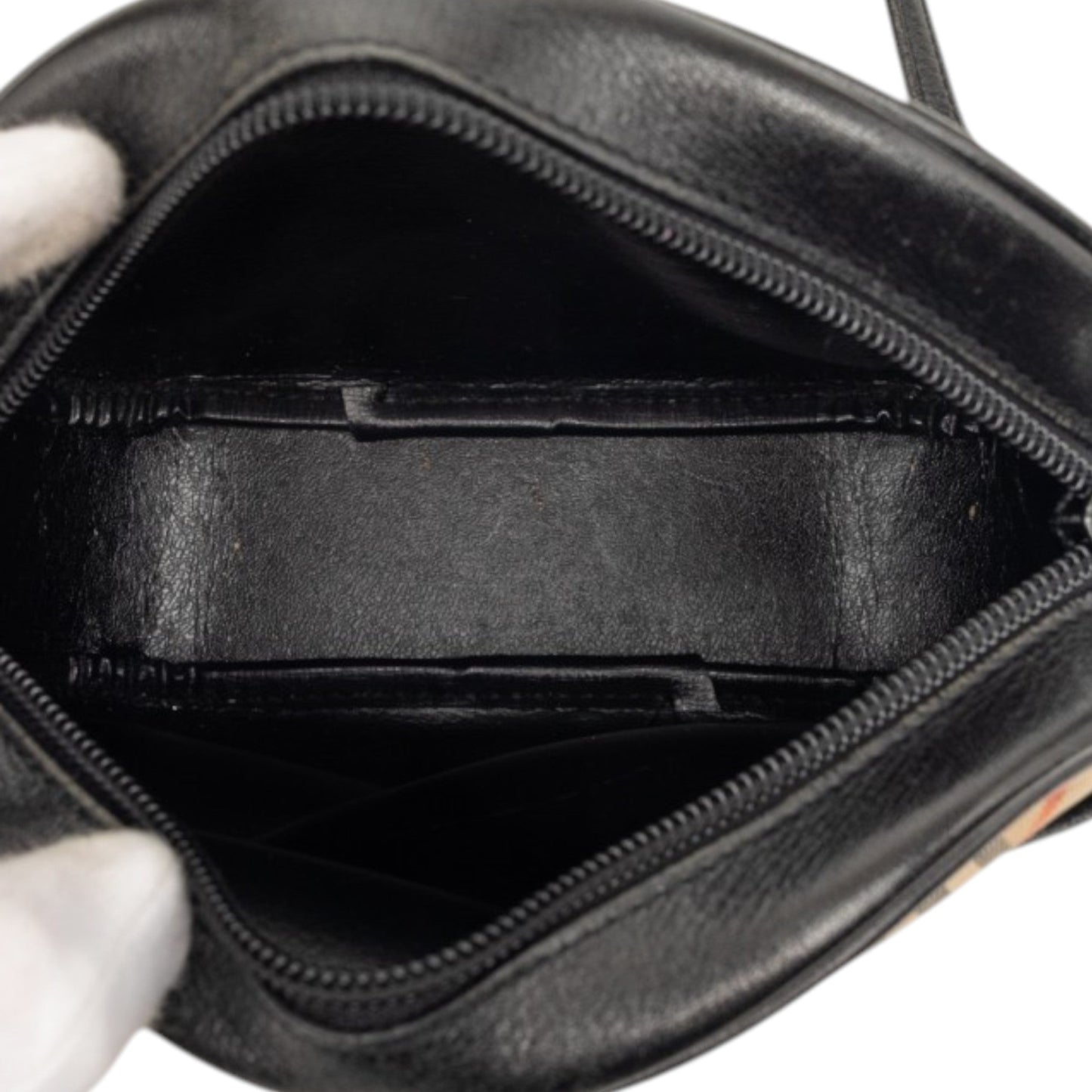 Burberry Haymarket Check Canvas Crossbody
