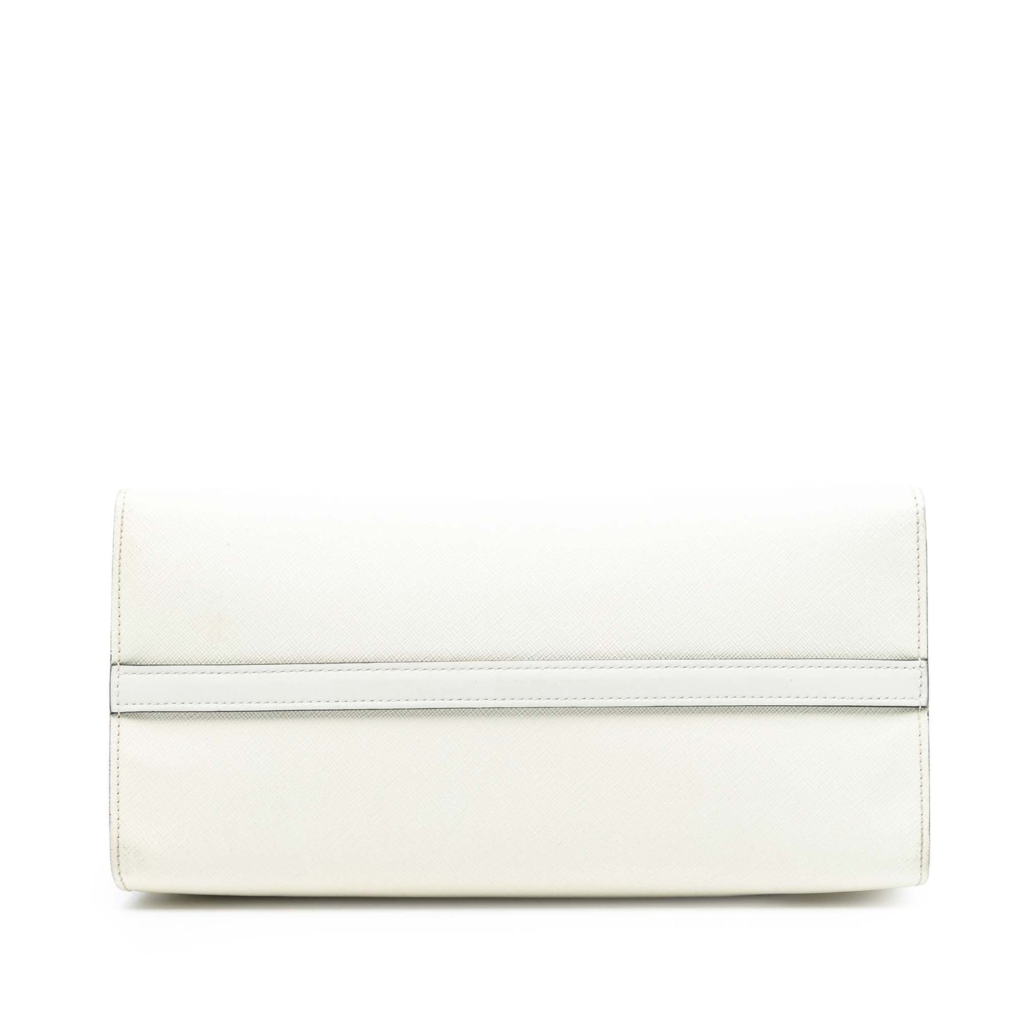 Prada City Calf Trimmed Saffiano Greche Paradigme Bag