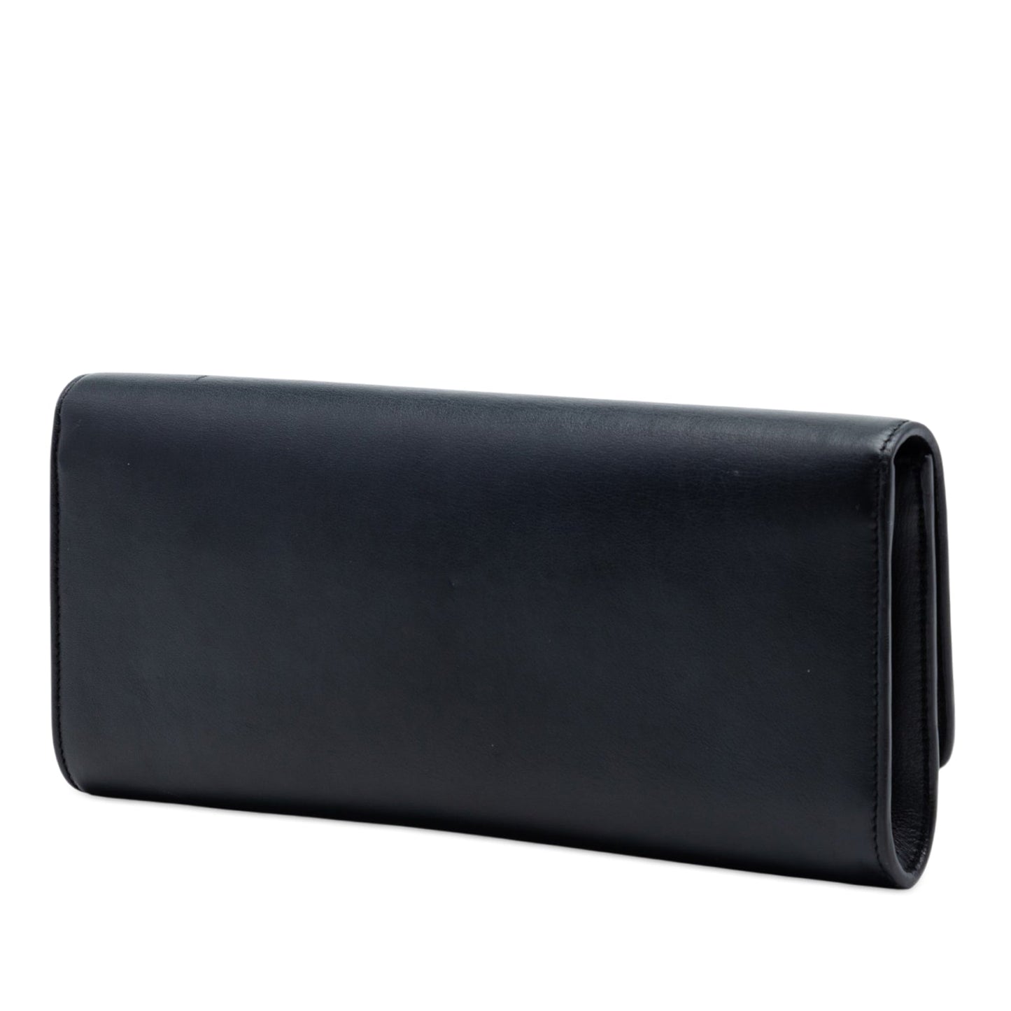 Gucci Calfskin Crystals Broadway Clutch