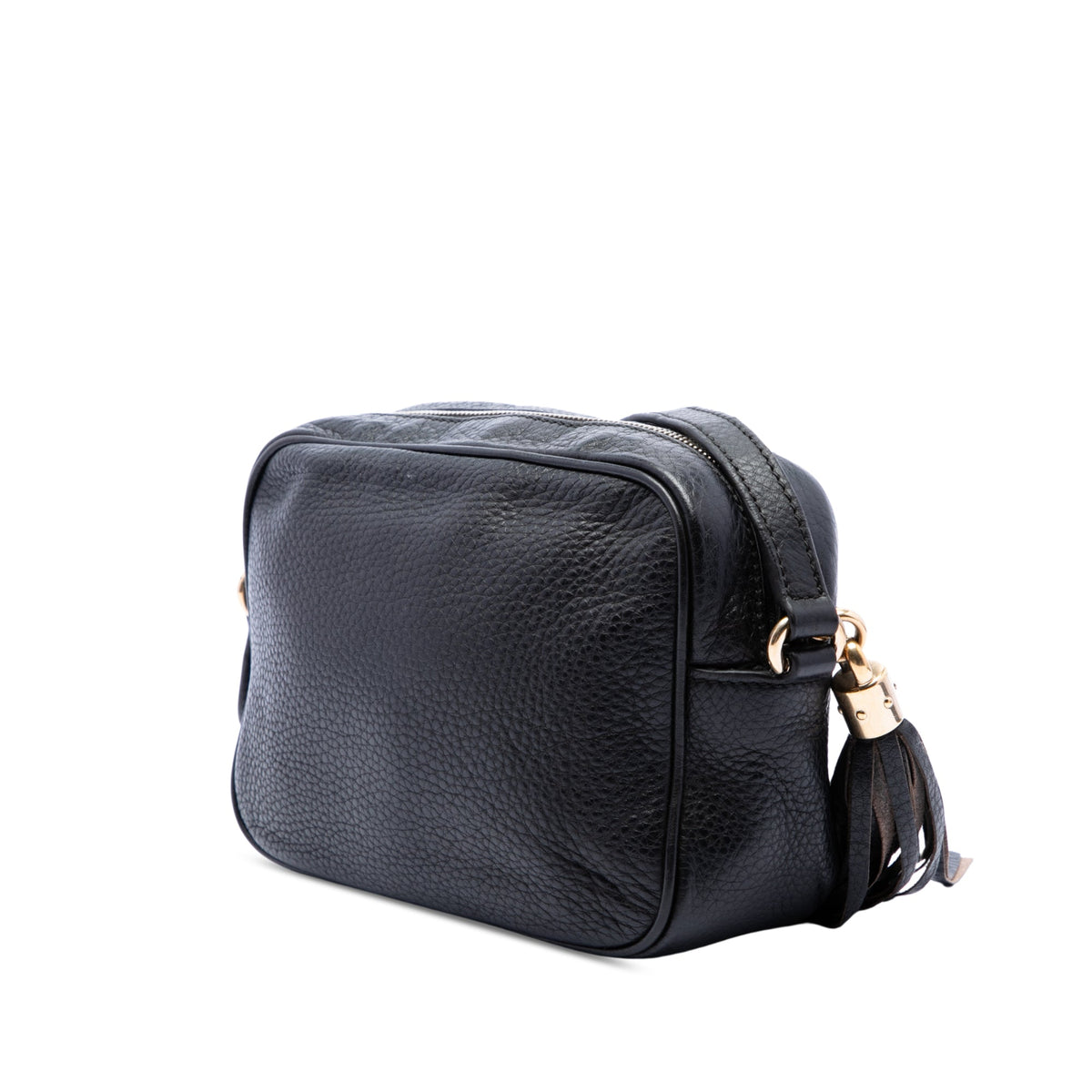 Gucci Calfskin Soho Disco Crossbody — Black