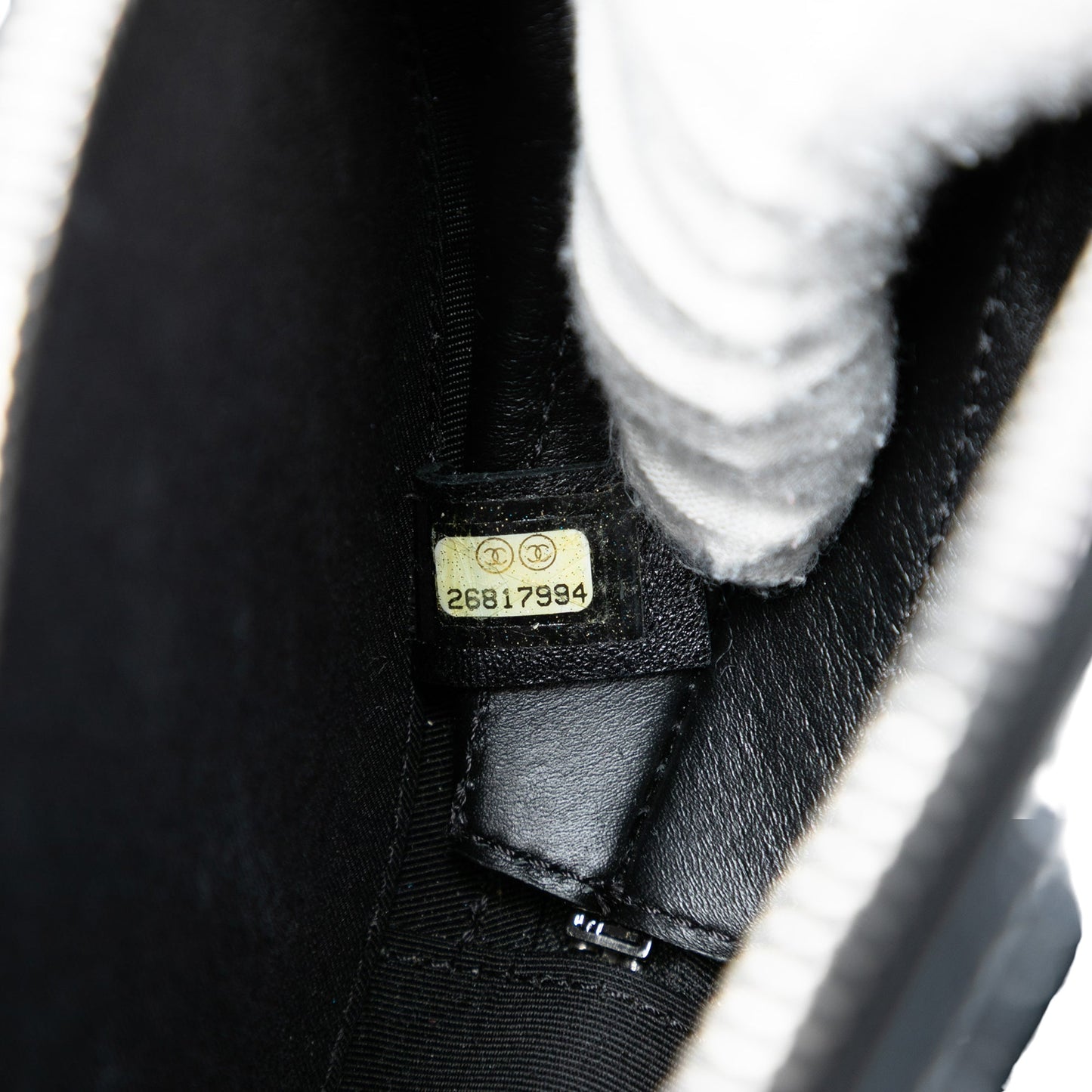 Chanel Patent Round As Earth Bag