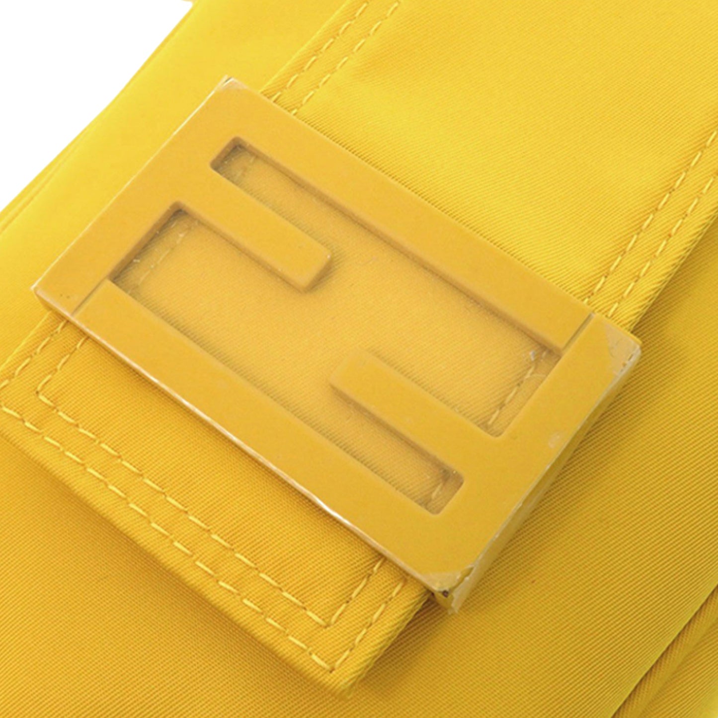 Fendi Nylon Baguette Phone Crossbody