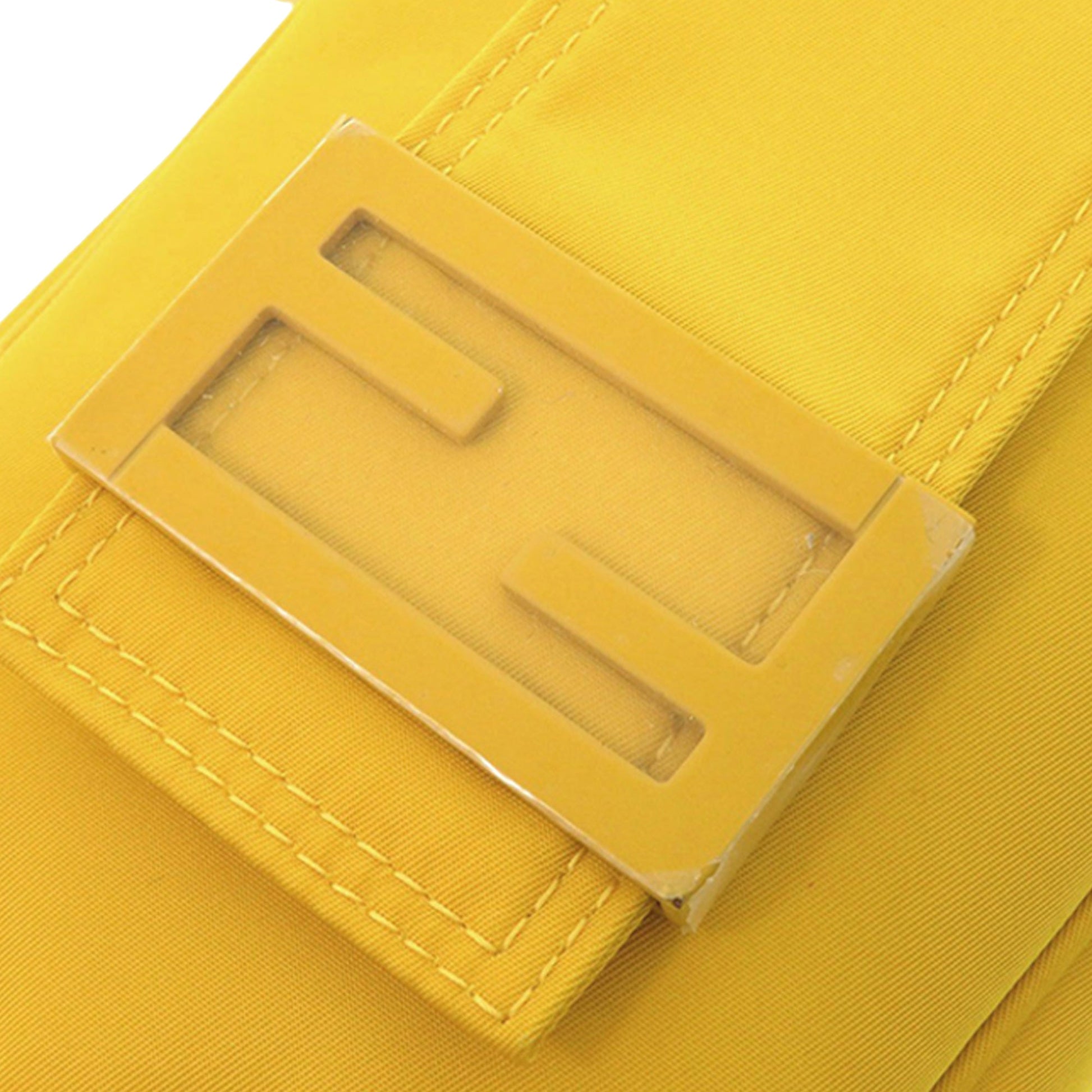 Fendi Nylon Baguette Phone Crossbody