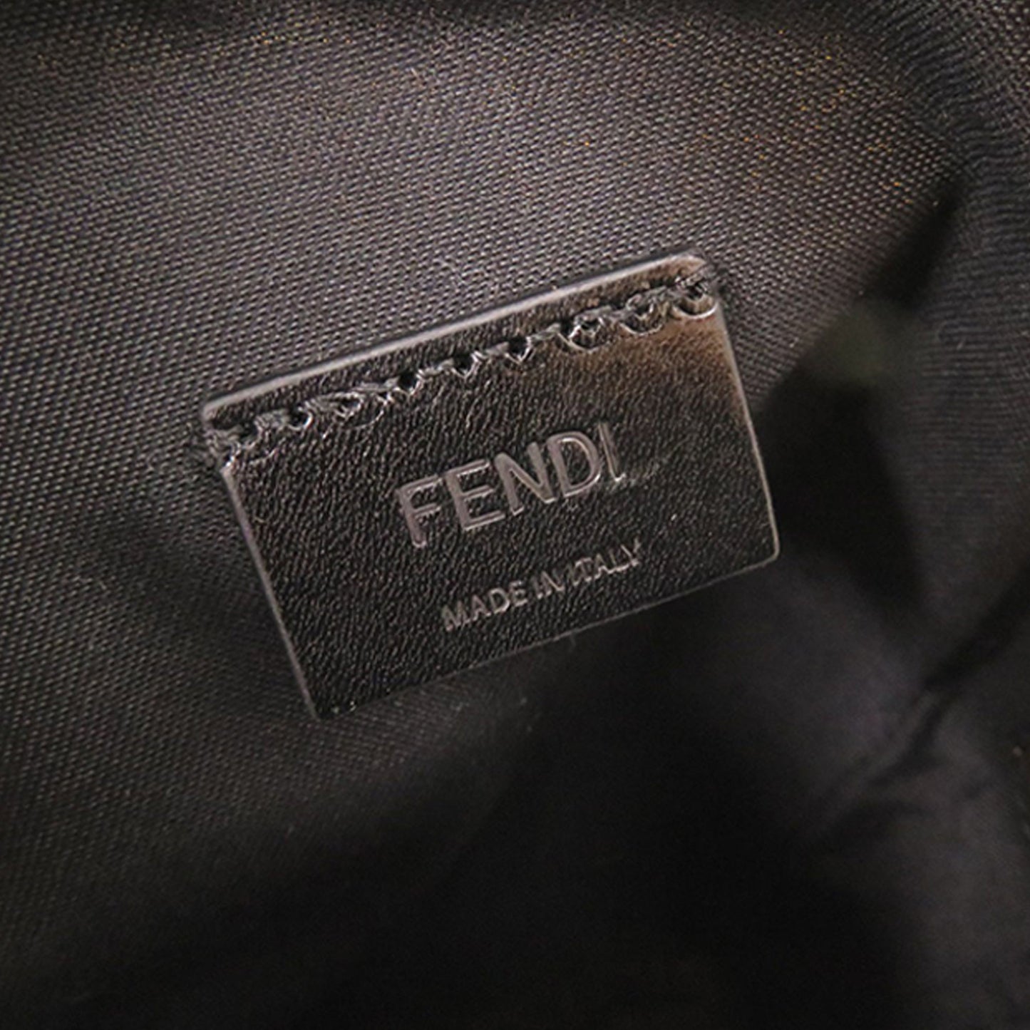 Fendi Nylon Baguette Phone Crossbody