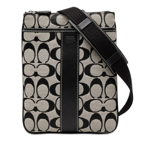 Coach Jacquard North South Crossbody
