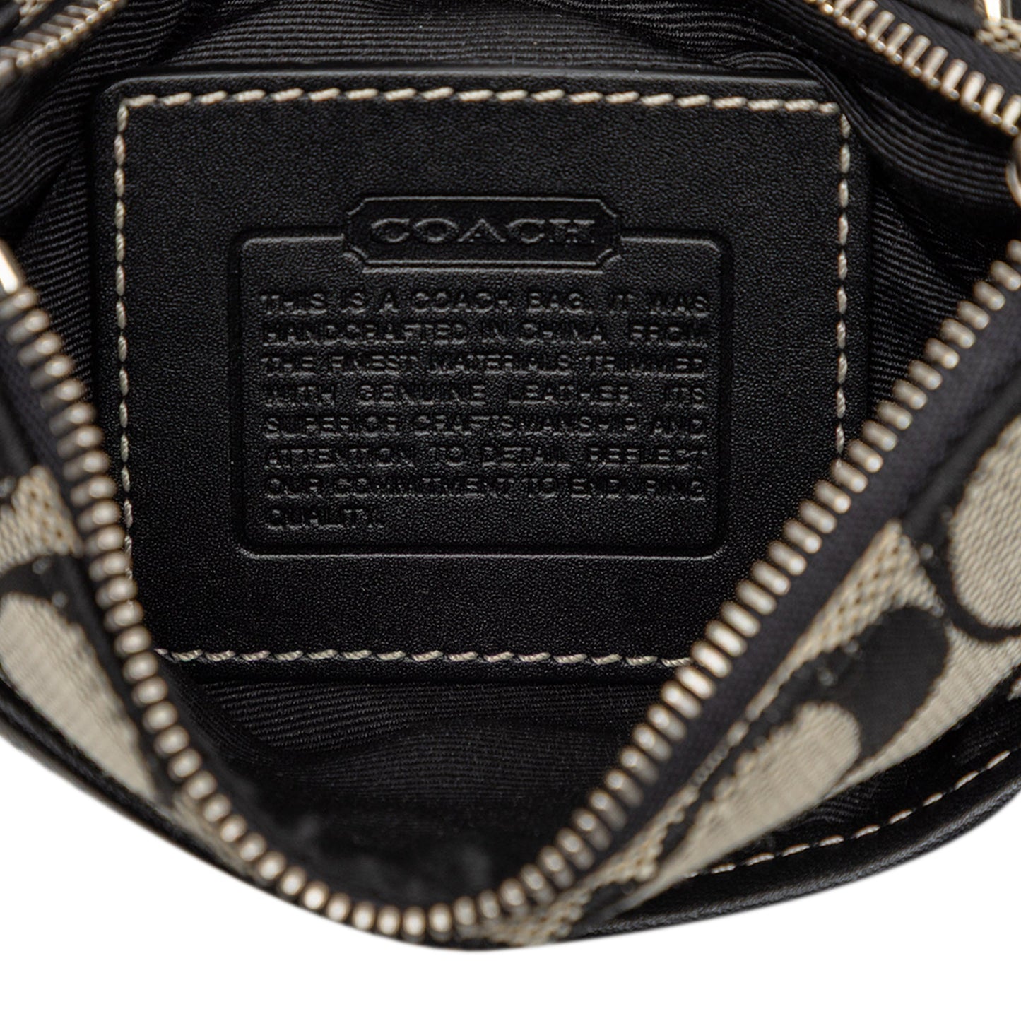 Coach Jacquard North South Crossbody