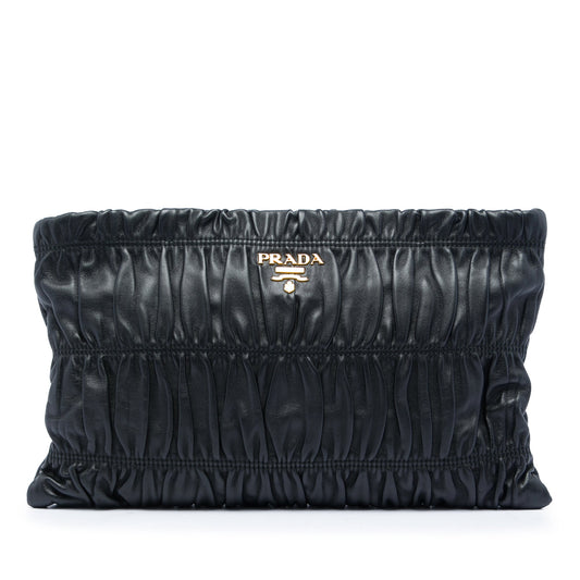 Prada Nappa Gaufre Clutch