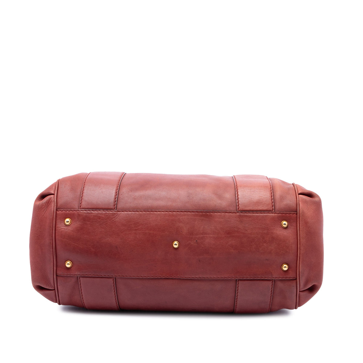 Gucci Calfskin Smilla Tote — Red