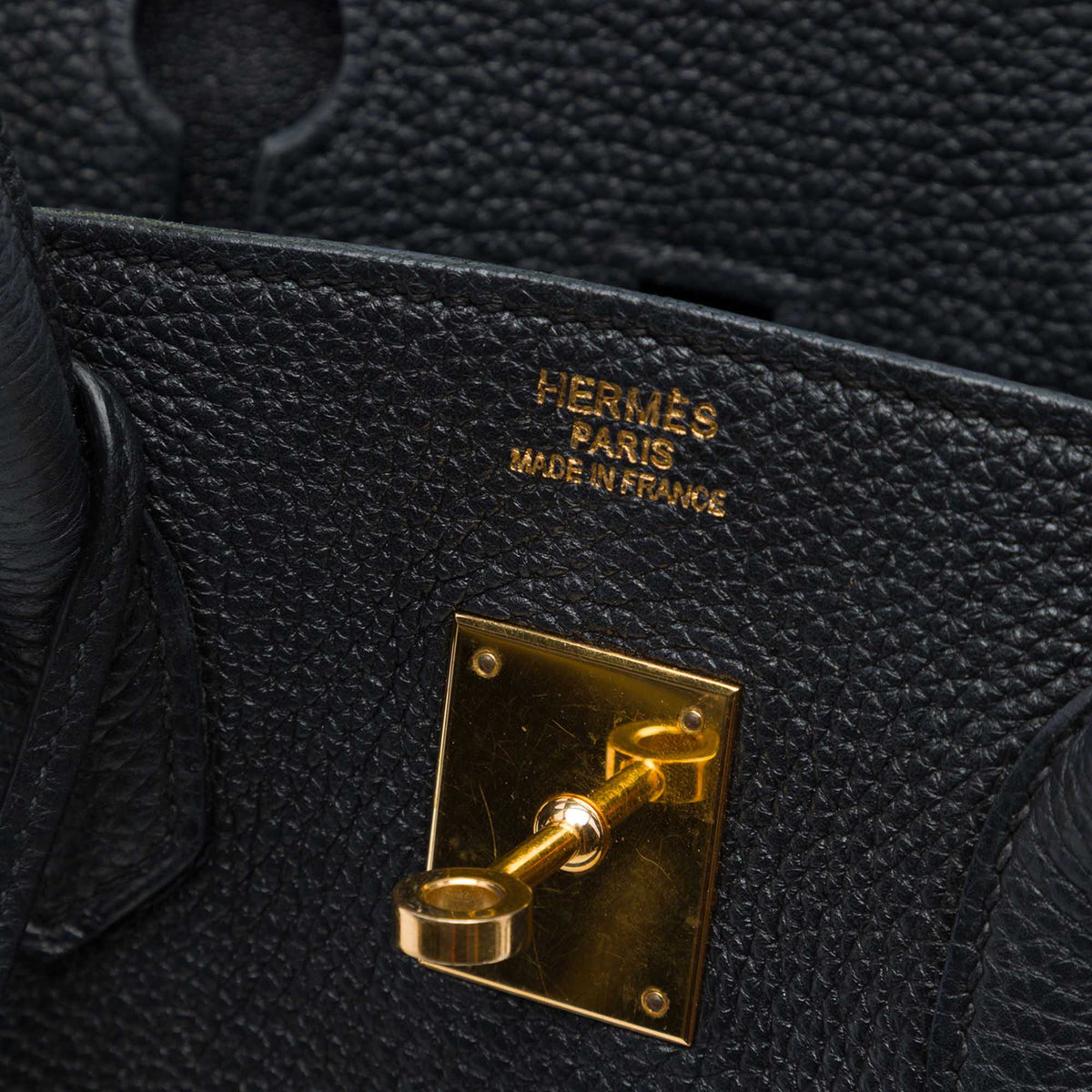 Hermès Togo Birkin Retourne 35 — Black