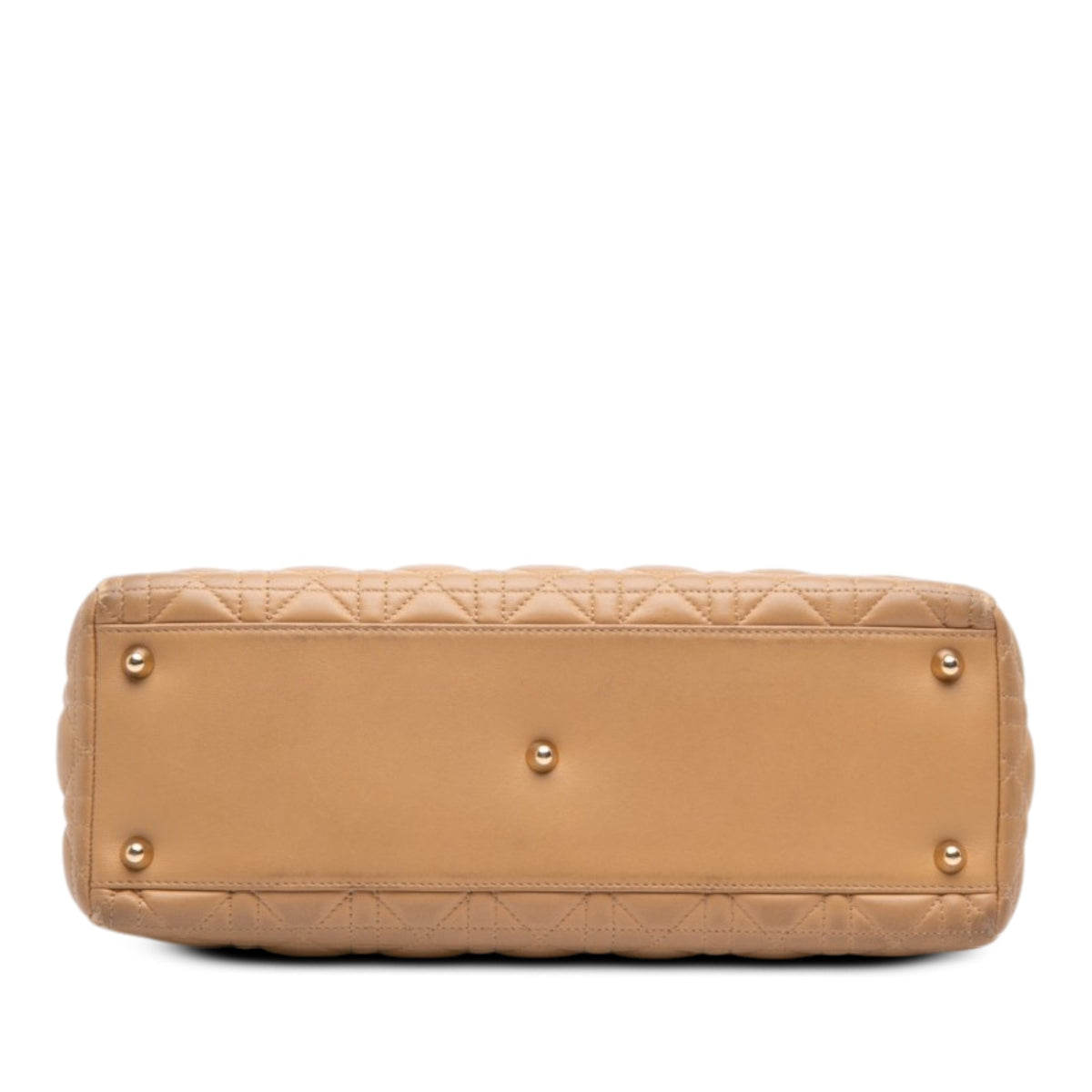 Dior Large Lambskin Cannage Lady Dior
