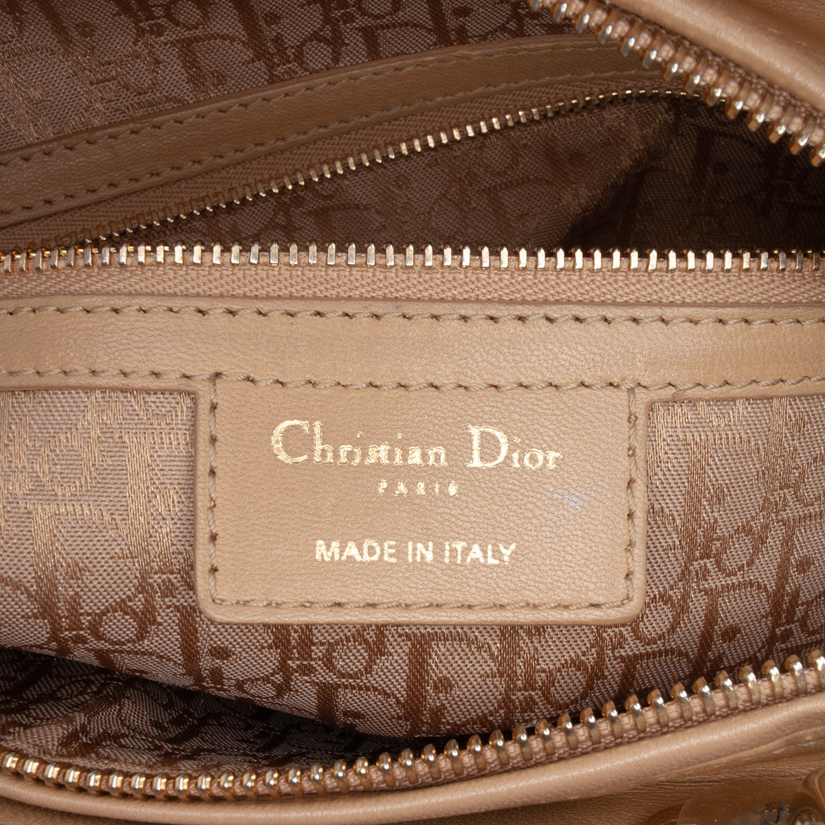 Dior Large Lambskin Cannage Lady Dior