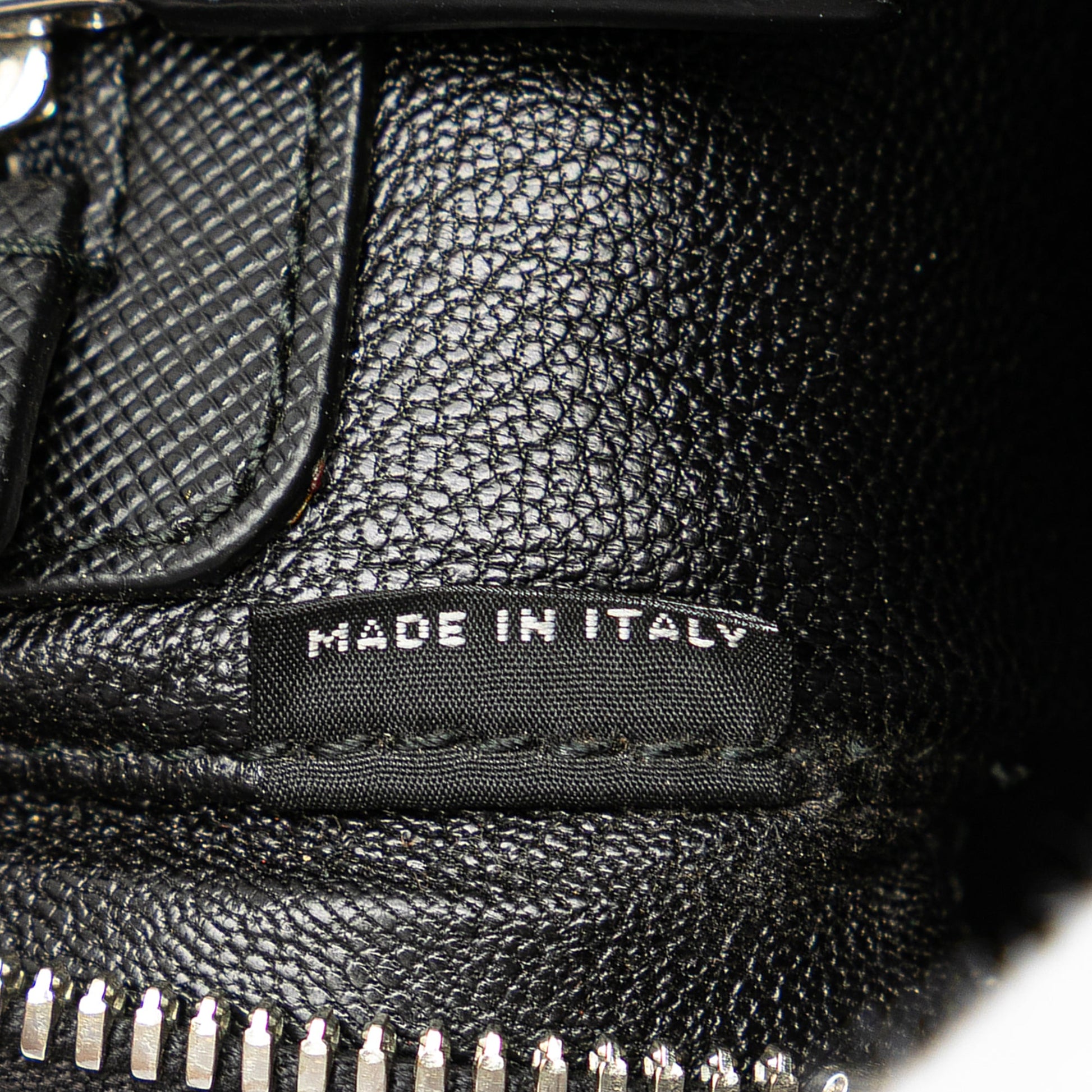 Prada Saffiano Portfolio Zip Clutch