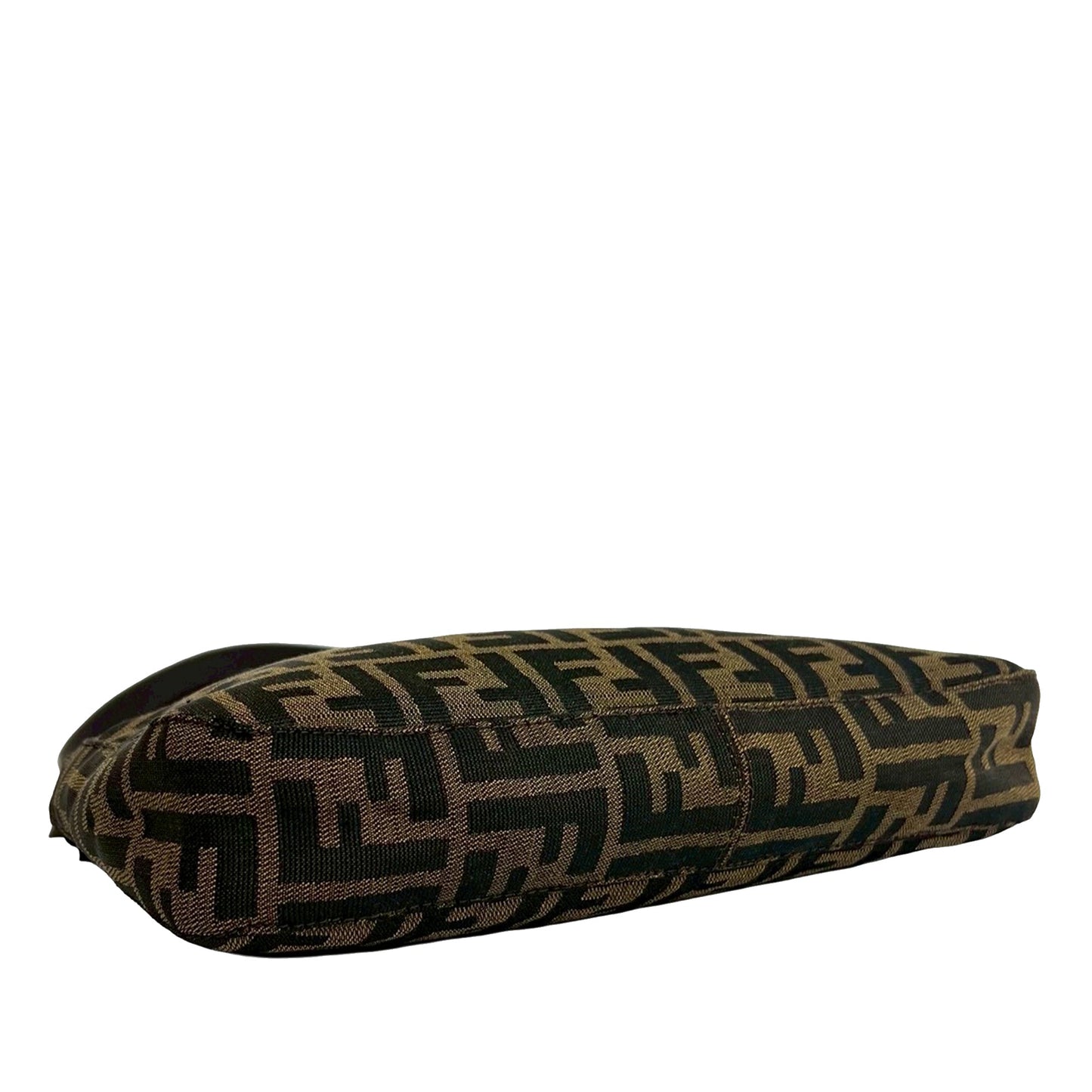 Fendi Zucca Canvas Shoulder Bag