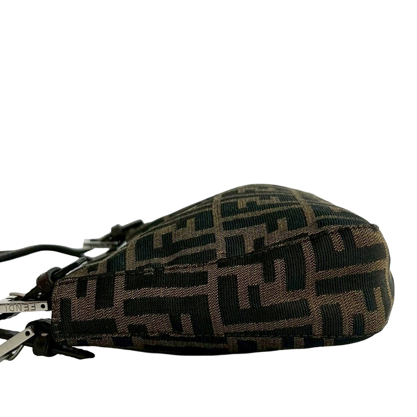 Fendi Zucca Canvas Shoulder Bag
