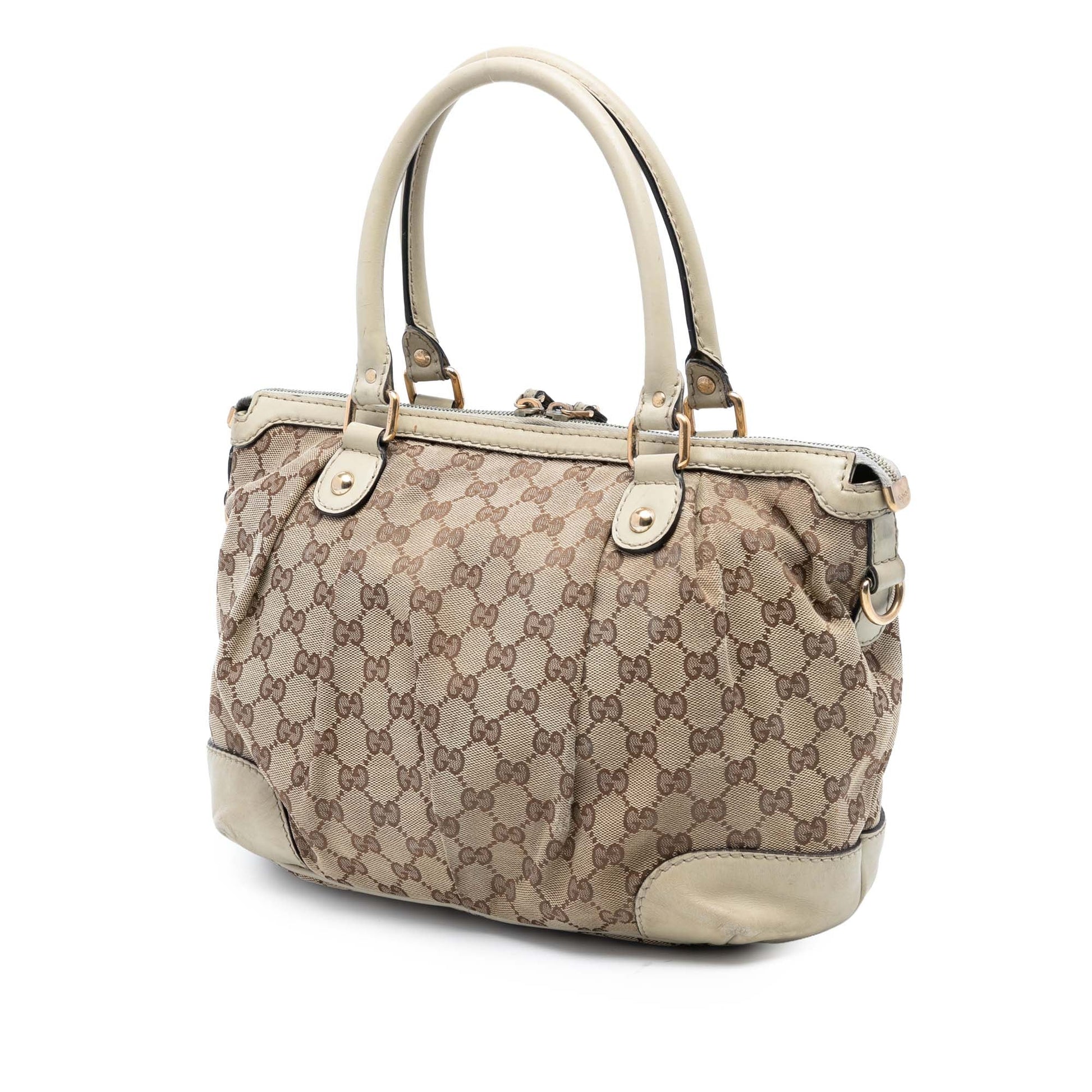Gucci GG Canvas Sukey Satchel