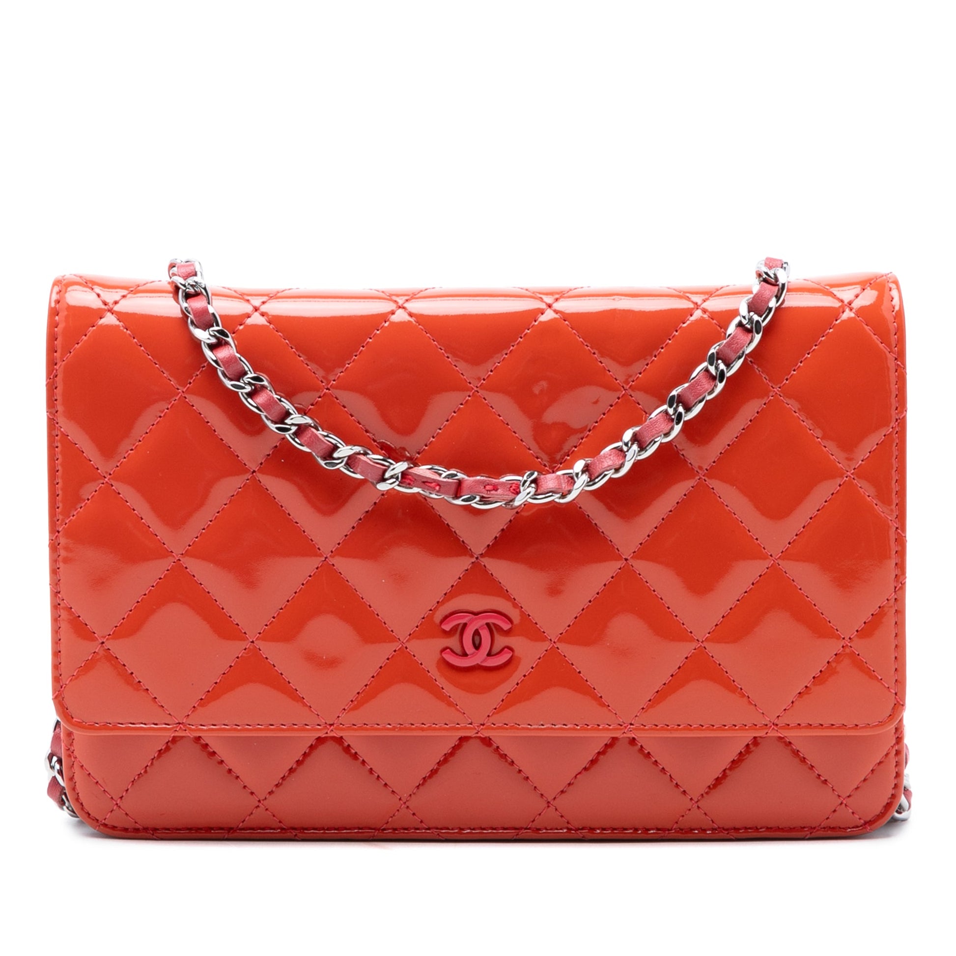 CC Quilted Patent Incognito Wallet On Chain