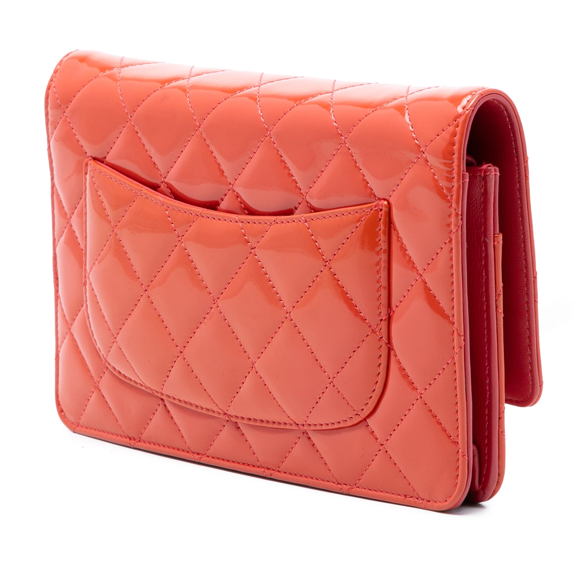 CC Quilted Patent Incognito Wallet On Chain