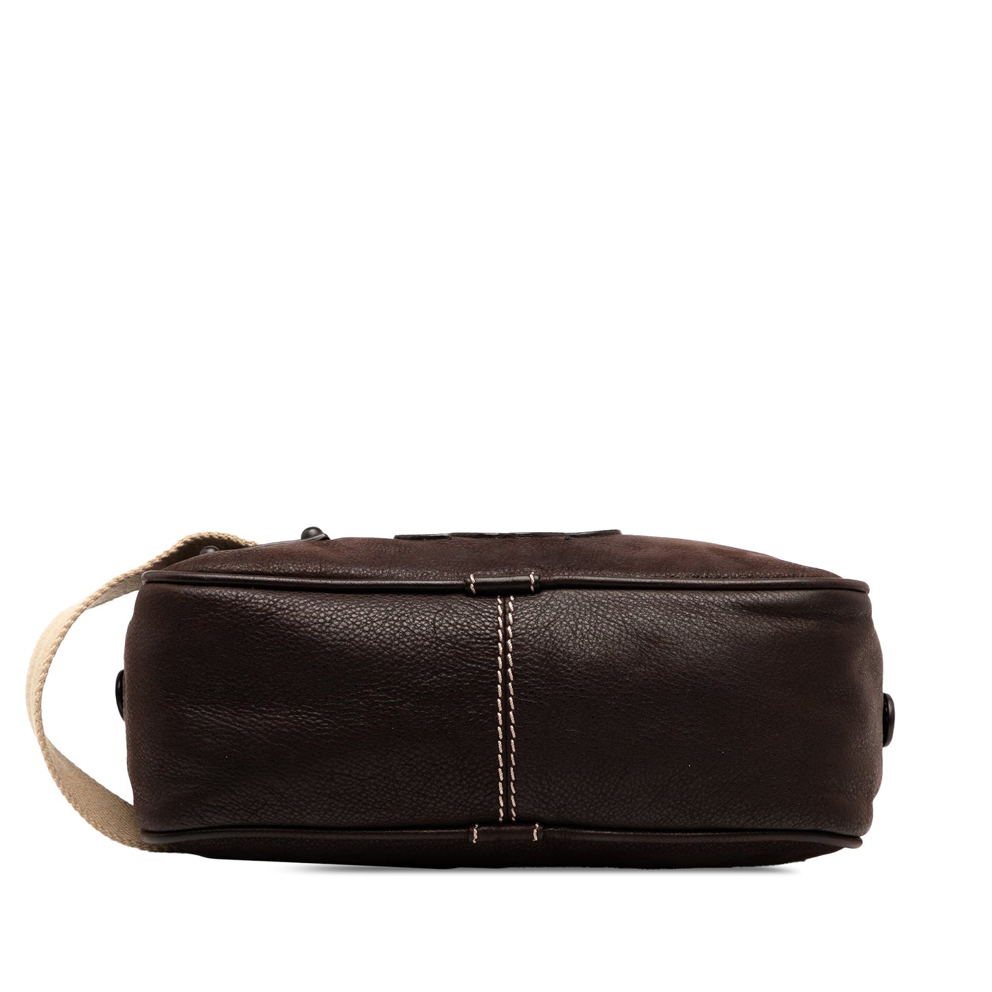 LOEWE Nubuck Anagram Clutch
