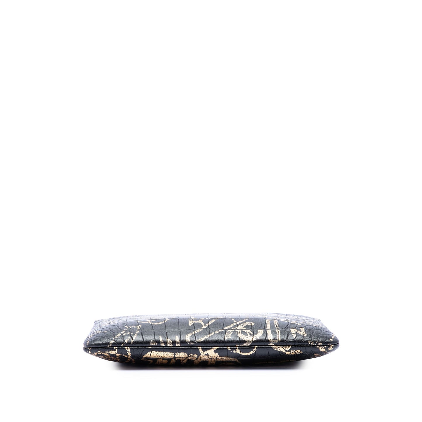 Chanel Crocodile Embossed Calfskin Cocodile Graffiti 2.55 Reissue Clutch
