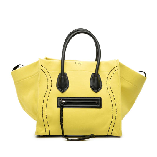 Celine Medium Canvas Phantom Luggage Tote
