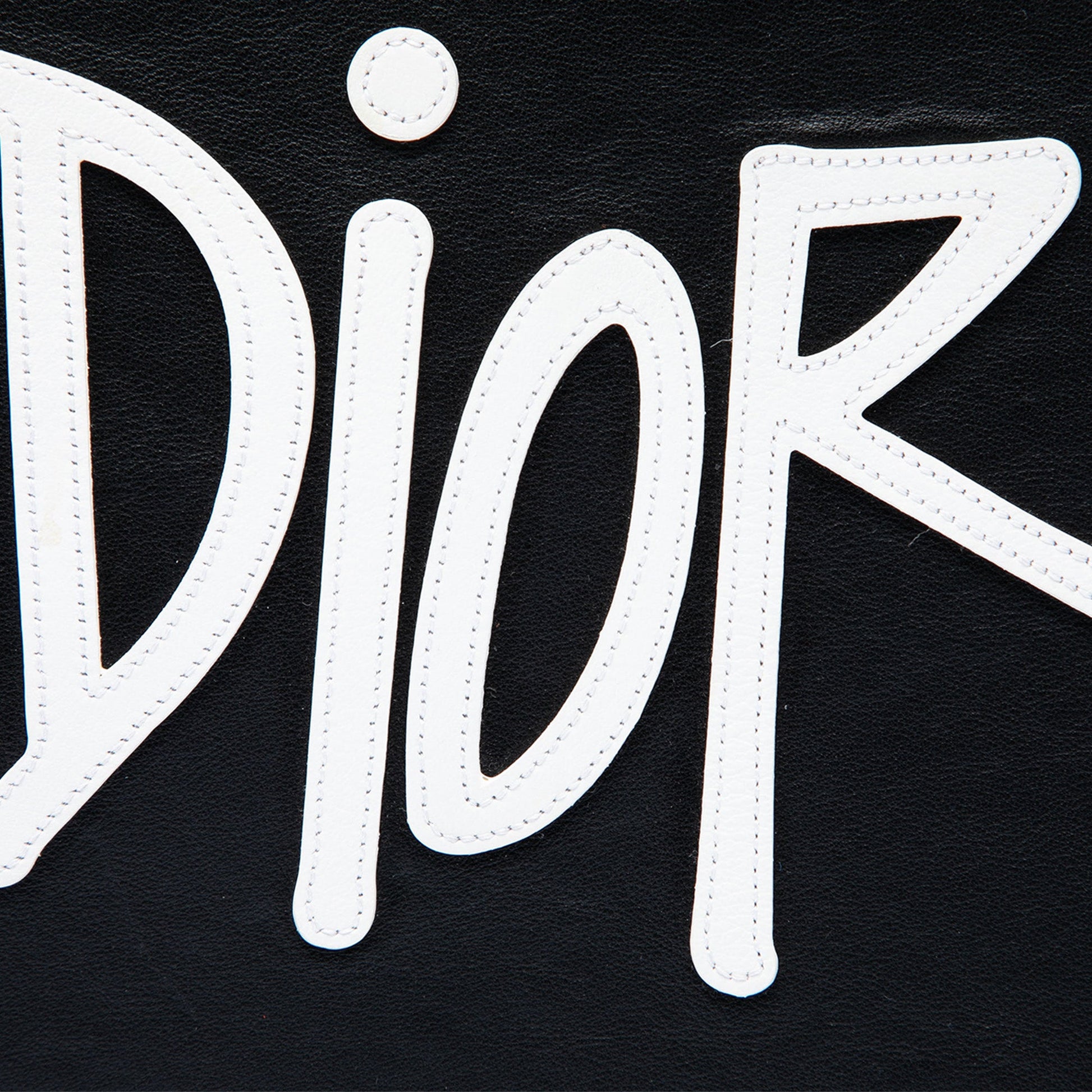 Dior Stussy Small Logo Applique Tote