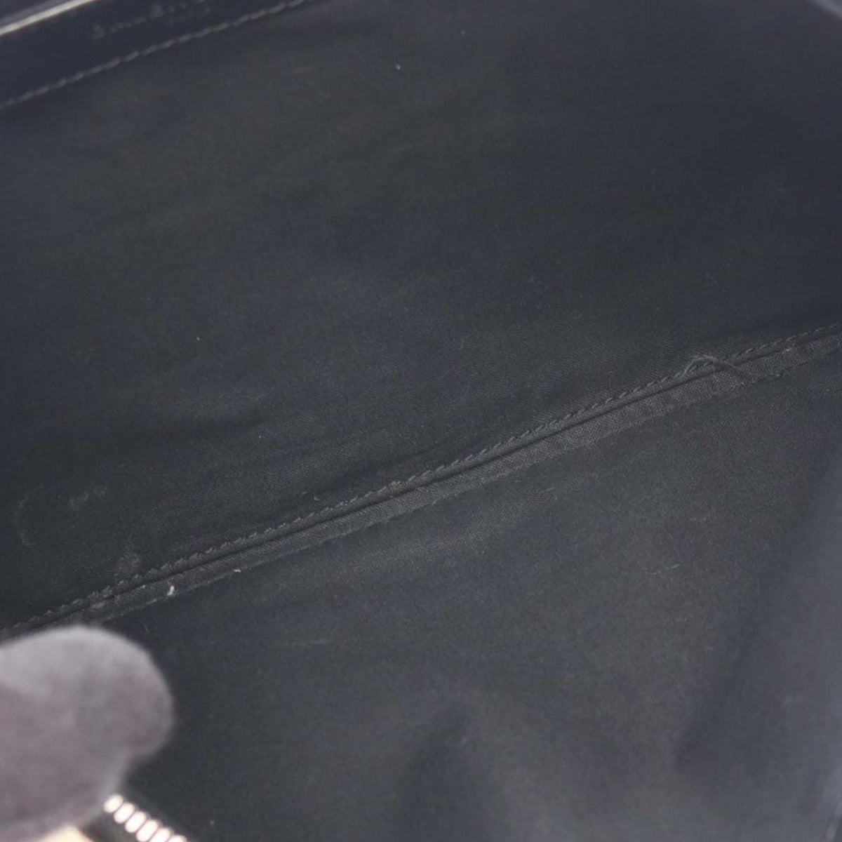 Balenciaga Canvas Navy Clip Clutch M