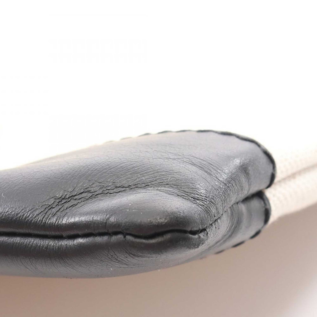 Balenciaga Canvas Navy Clip Clutch M