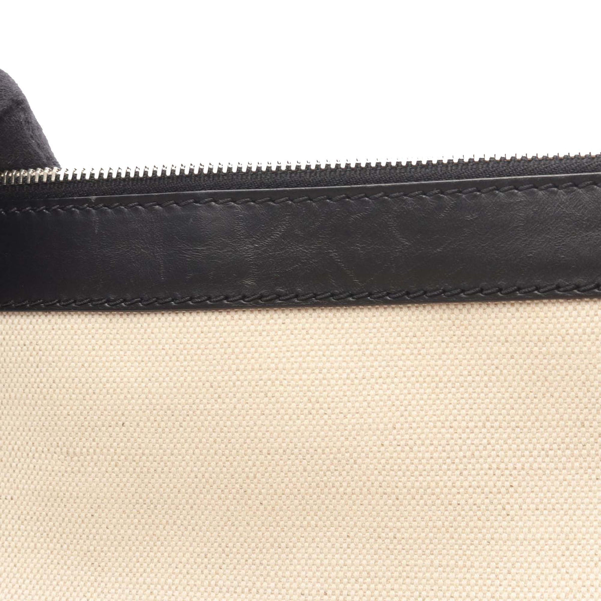 Balenciaga Canvas Navy Clip Clutch M