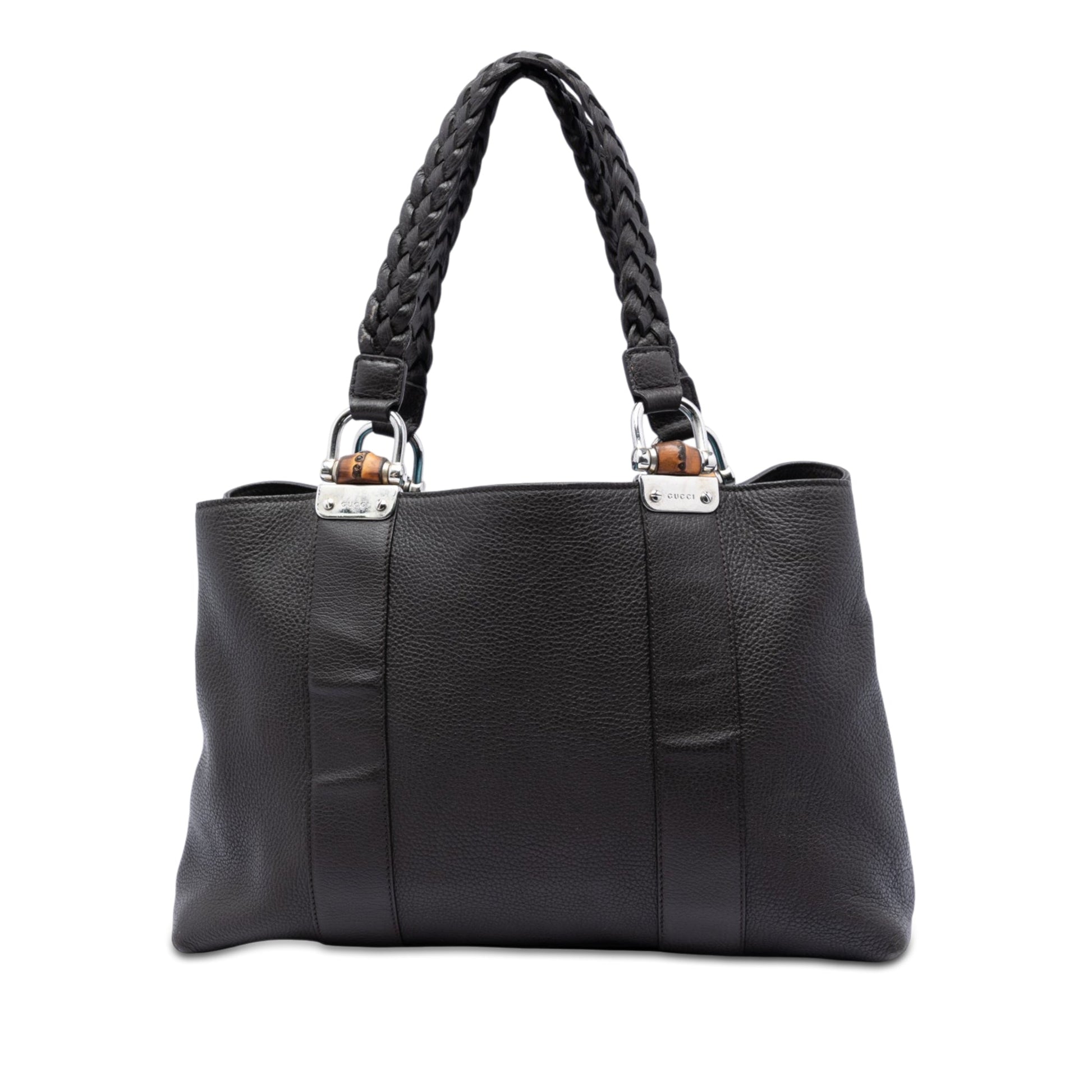 Gucci Calfskin Bamboo Libeccio Tote