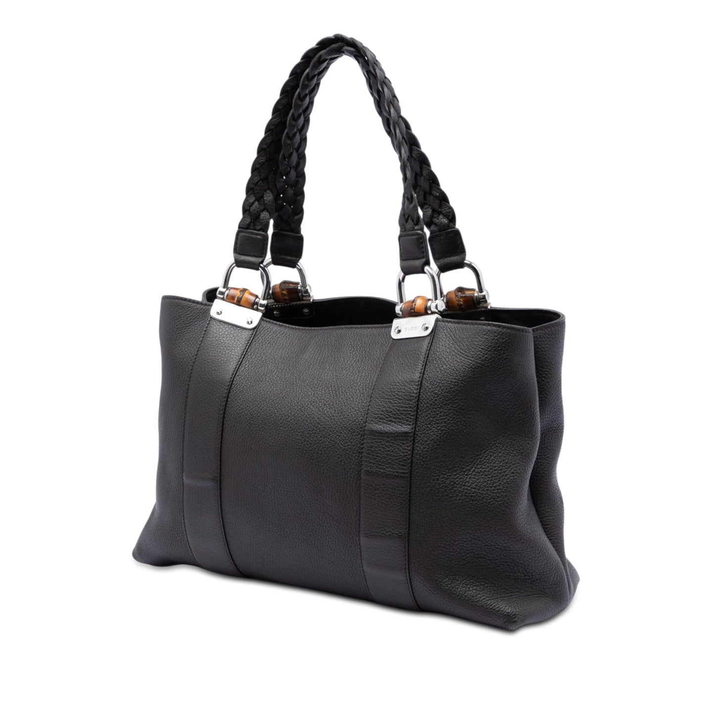 Gucci Calfskin Bamboo Libeccio Tote