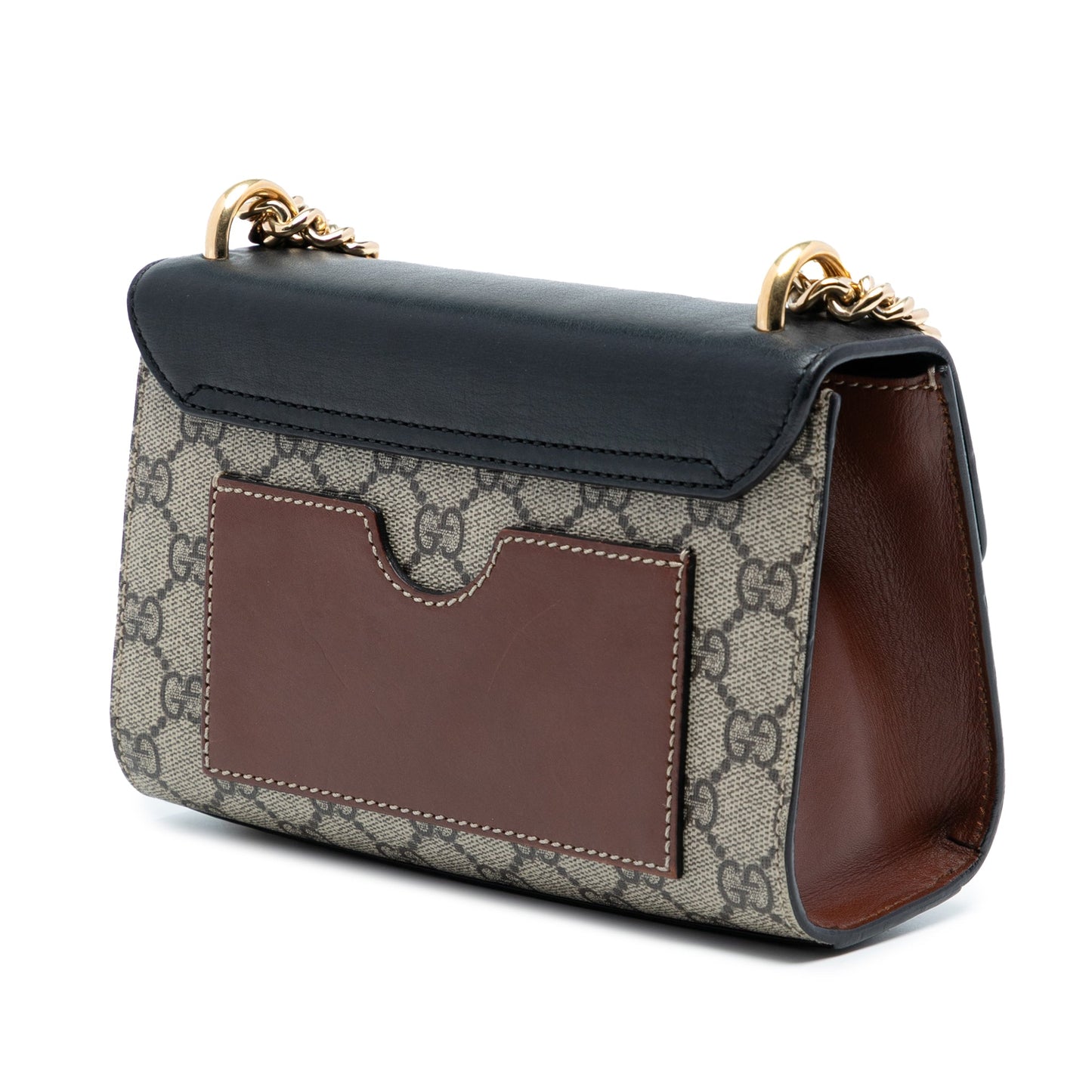 Gucci Small GG Supreme Padlock Crossbody