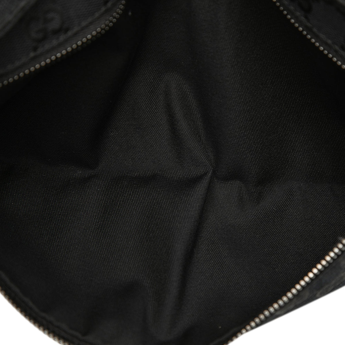 Gucci GG Canvas Double Pocket Belt Bag