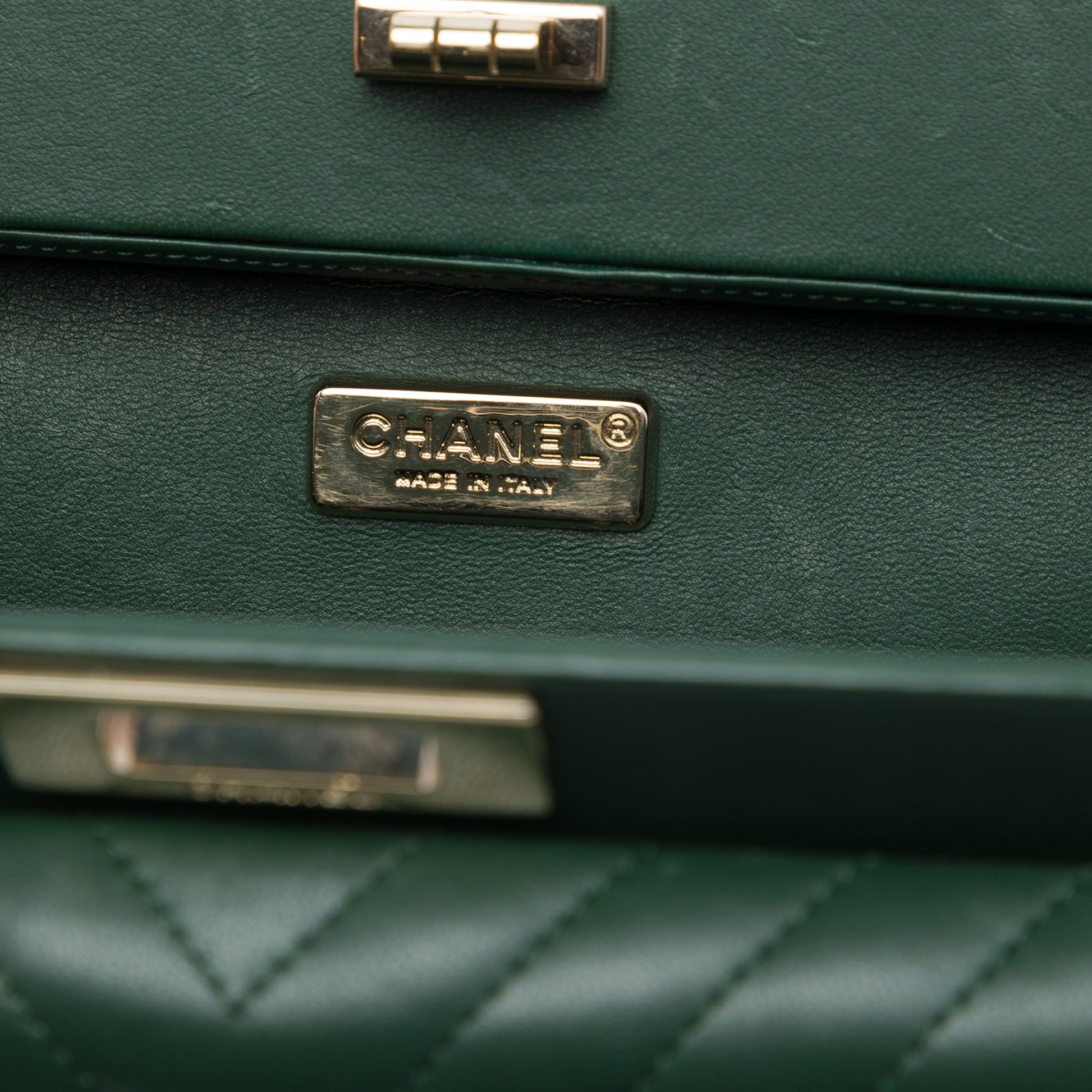 Chanel Chevron Lambskin Reissue 2.55 Box Crossbody