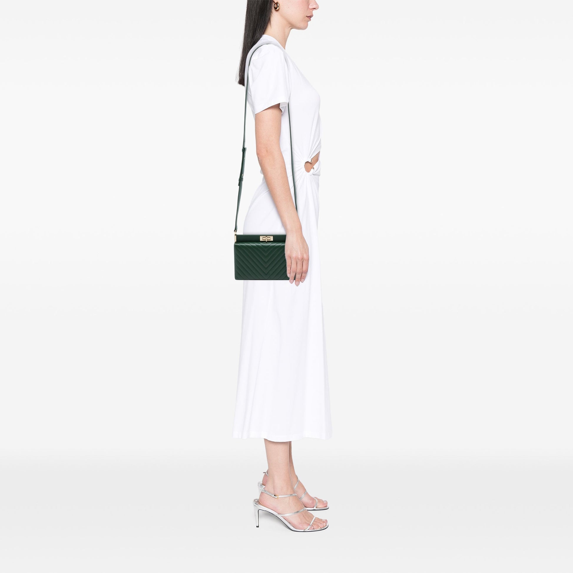 Chanel Chevron Lambskin Reissue 2.55 Box Crossbody