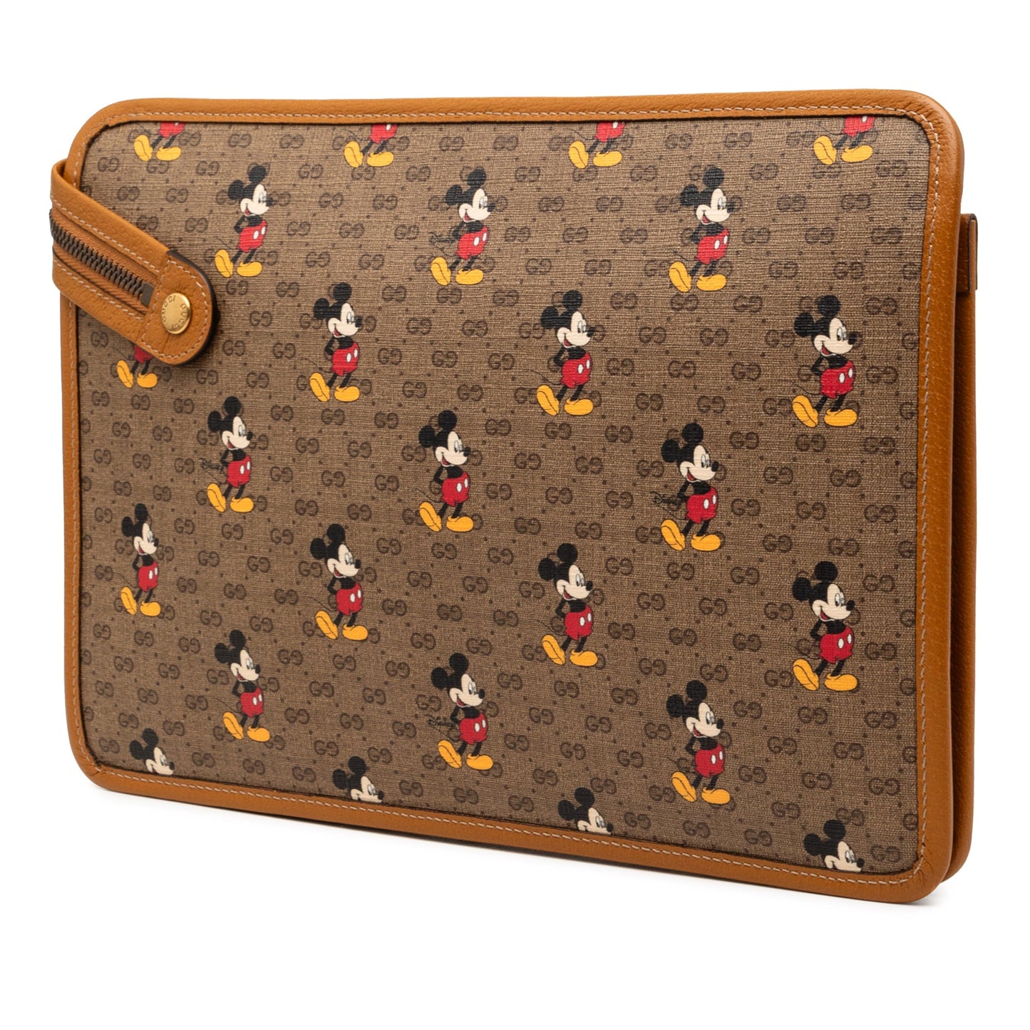Gucci Disney Micro GG Supreme Mickey Mouse Clutch